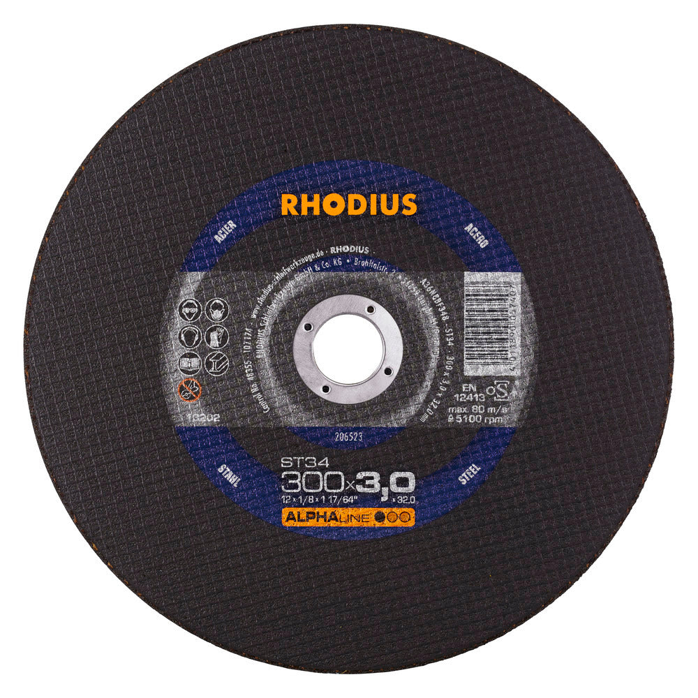RHODIUS ST34 Kapskiva 300x3,0x32,0 (10 förp)
