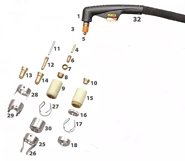 JASIC Dysa Tip 1.6 (PK 10) (JP-100/JP-160) (10 stk förp)