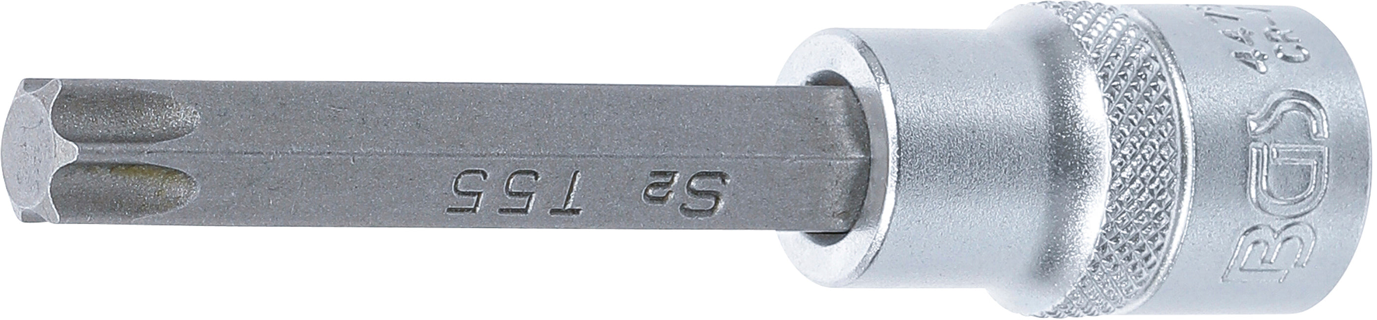 Bit-Insats | Längd 100 mm | 12,5 mm (1/2") | T-Profil (för Torx) T55