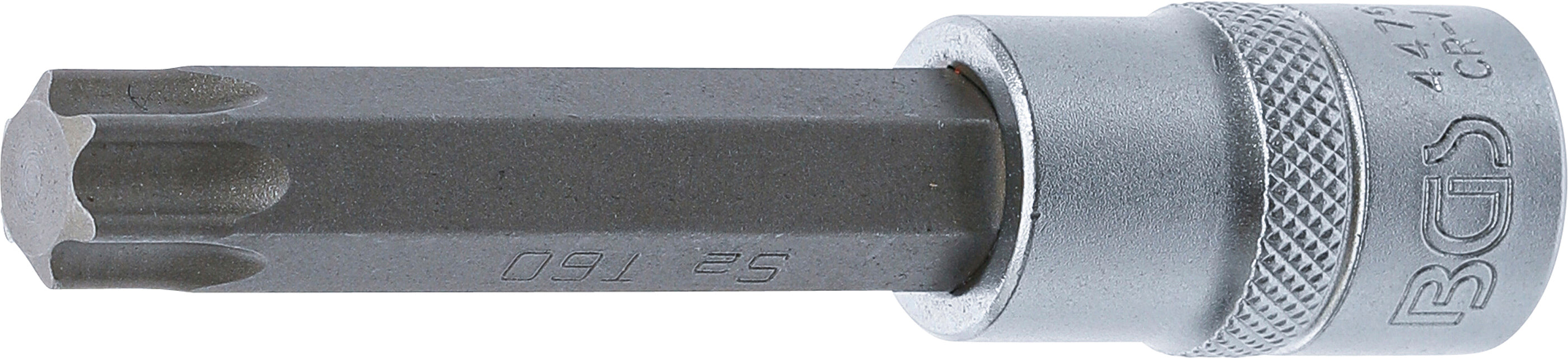 Bit-Insats | Längd 100 mm | 12,5 mm (1/2") | T-Profil (för Torx) T60