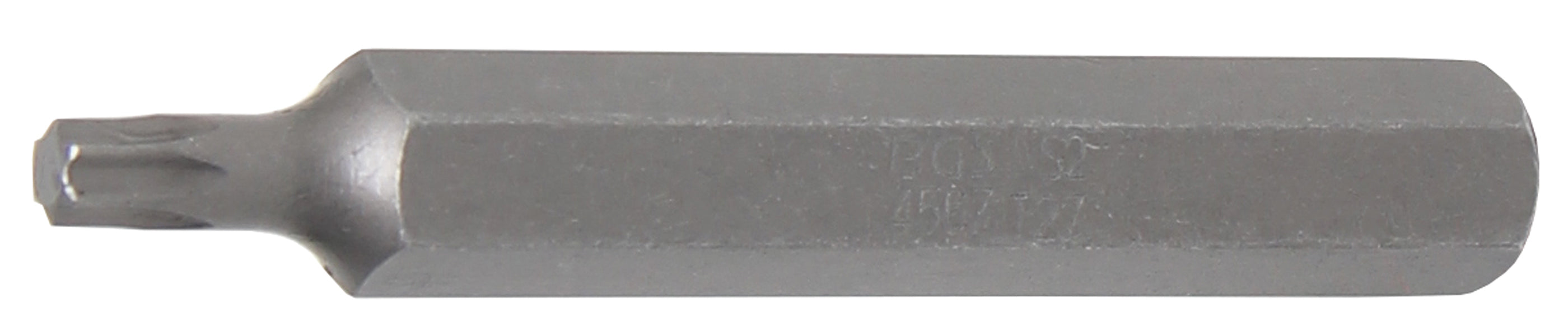 Bit | Längd 75 mm | Yttre sexkant 10 mm (3/8") | T-Profil (för Torx) T27