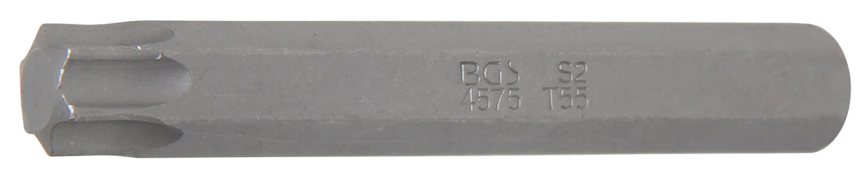 Bit | Längd 75 mm | Yttre sexkant 10 mm (3/8") | T-Profil (för Torx) T55
