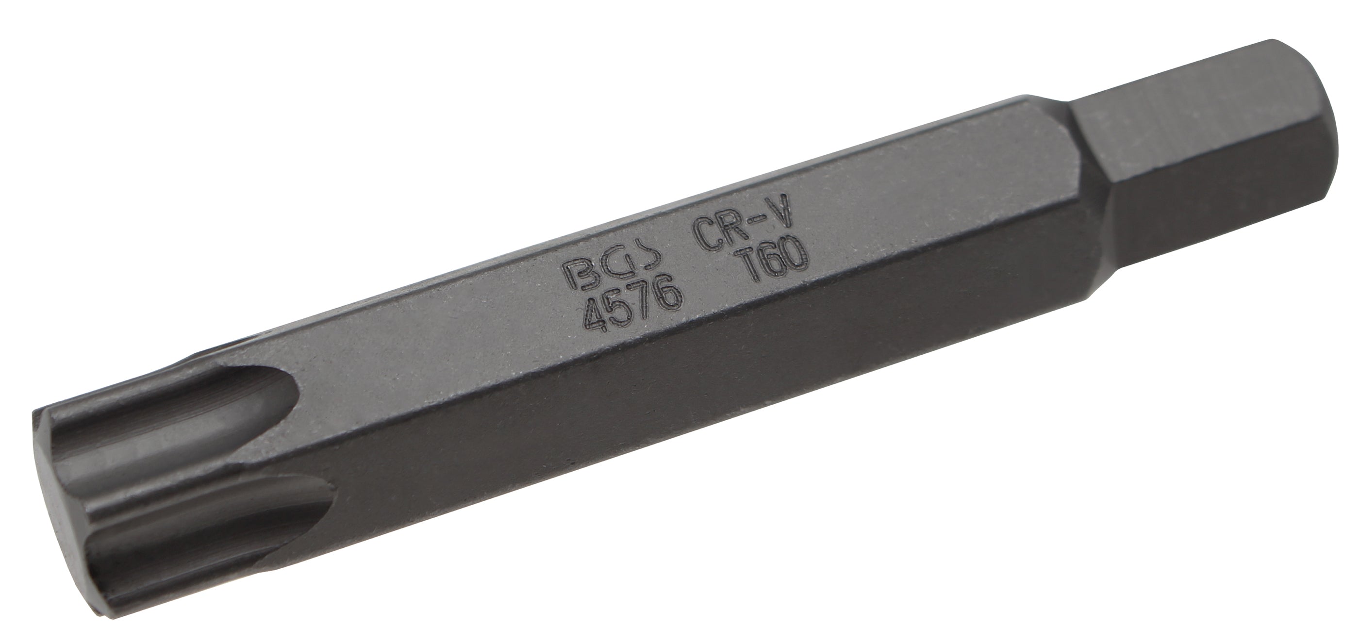 Bit | Längd 75 mm | Yttre sexkant 10 mm | T-Profil (för Torx) T60