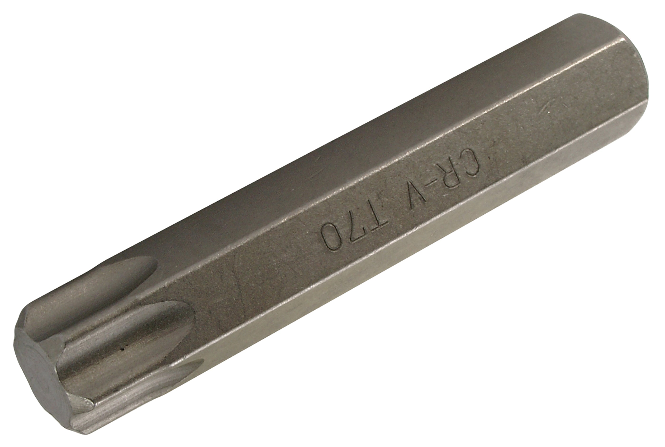 Bit | Längd 80 mm | Yttre sexkant 14 mm | T-Profil (för Torx) T70