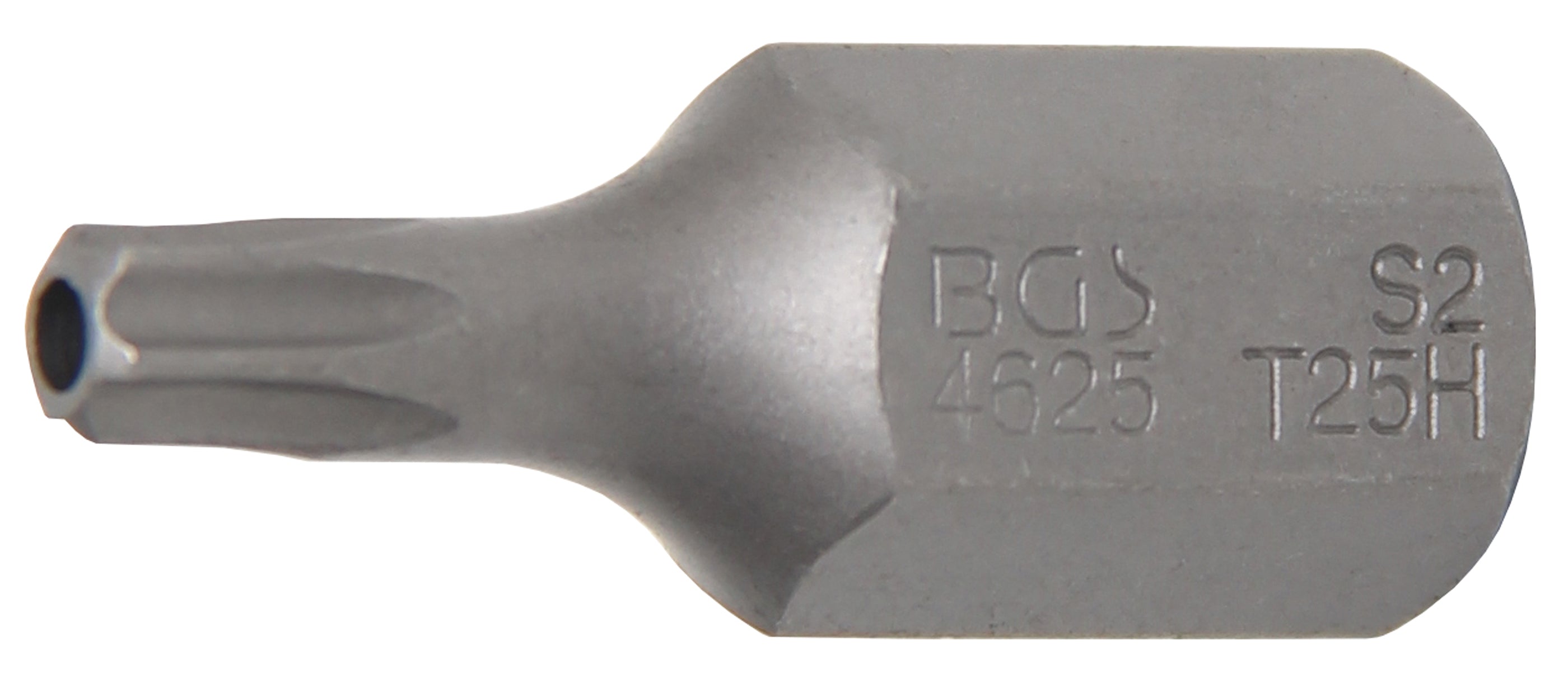 Bit | Längd 30 mm | Yttre sexkant 10 mm (3/8") | T-Profil (för Torx) med borrning T25