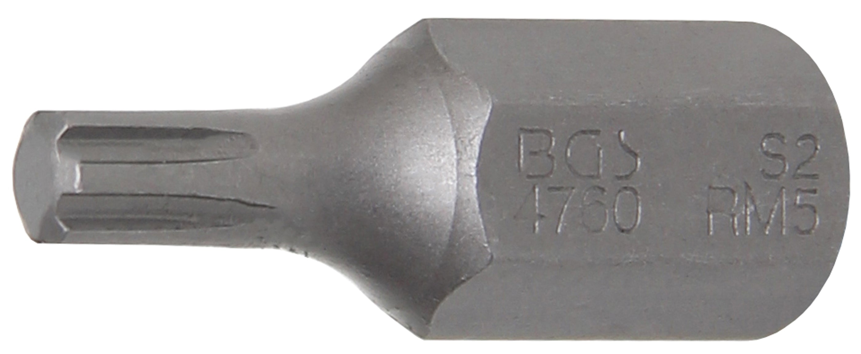Bit | Längd 30 mm | Yttre sexkant 10 mm (3/8") | Kil-profil (för RIBE) M5