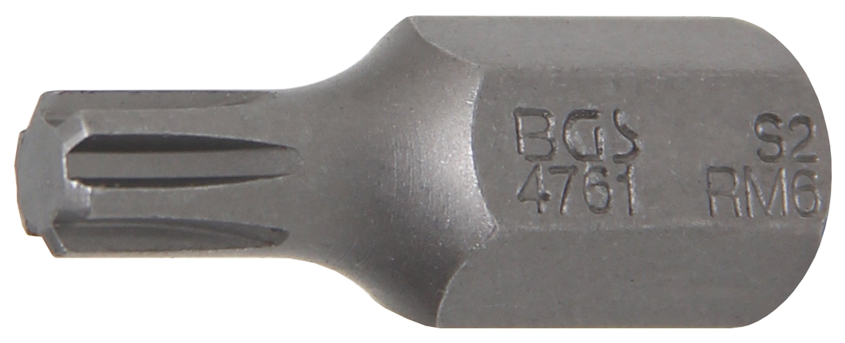 Bit | Längd 30 mm | Yttre sexkant 10 mm (3/8") | Kil-profil (för RIBE) M6