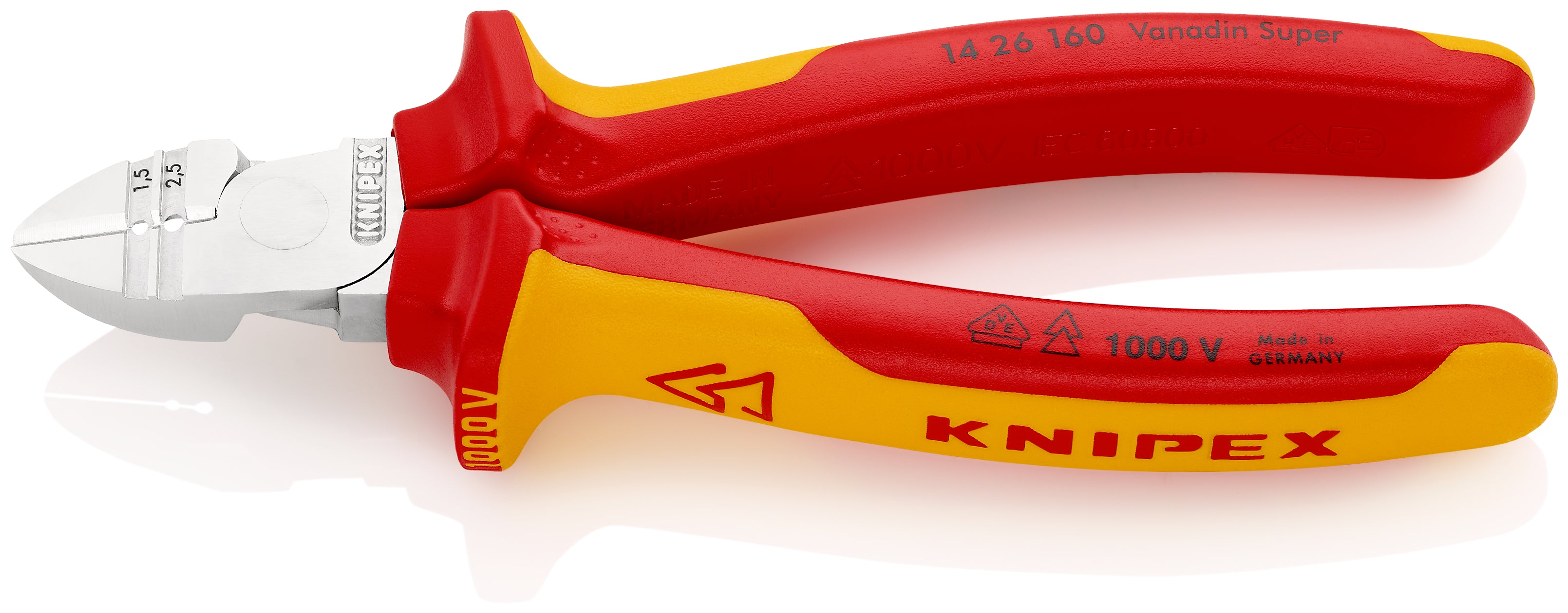 KNIPEX Skalsidavbitare 1000V