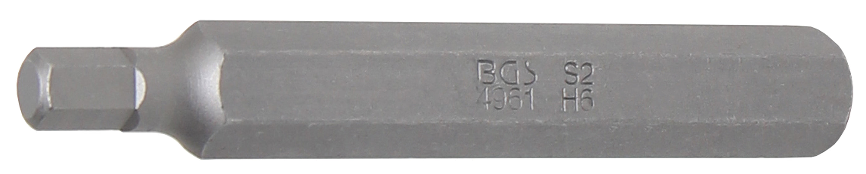 Bit | Längd 75 mm | Yttre sexkant 10 mm (3/8") | Inre sexkant 6 mm