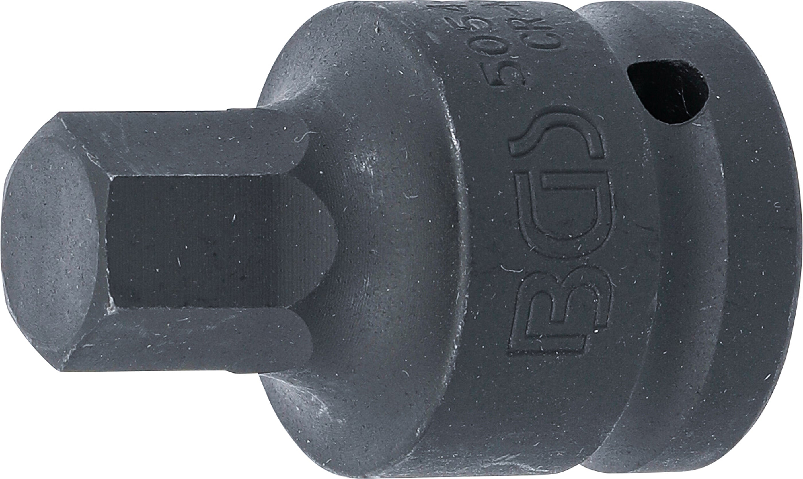 Kraft-Bit-Insats | Längd 55 mm | 20 mm (3/4") | Inre sexkant 17 mm