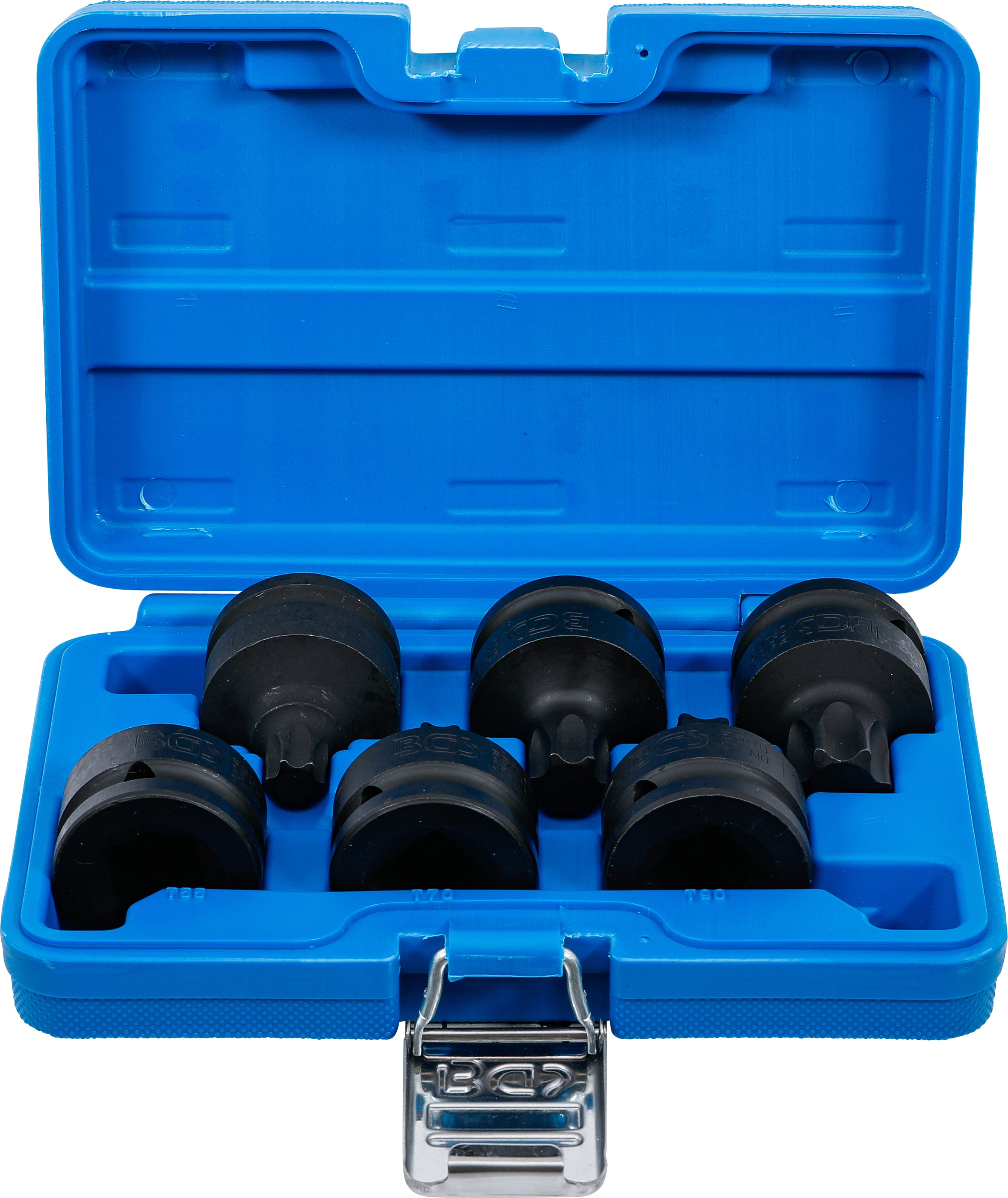 Kraft-Bit-Insats-sats | 20 mm (3/4") | T-Profil (för Torx) T55 - T100 | 6 delar