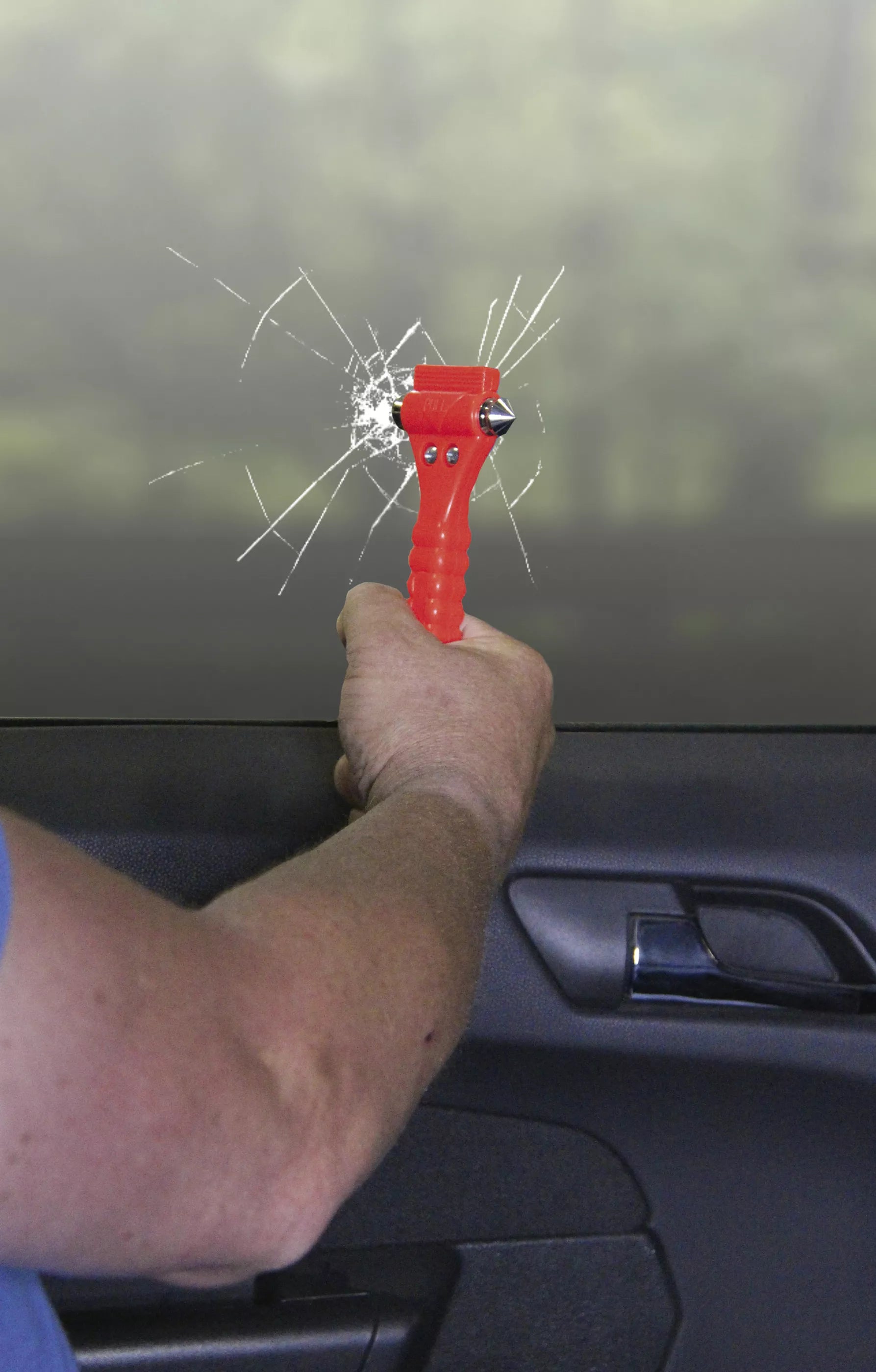 Nödhammare med bälteskniv | 170 mm