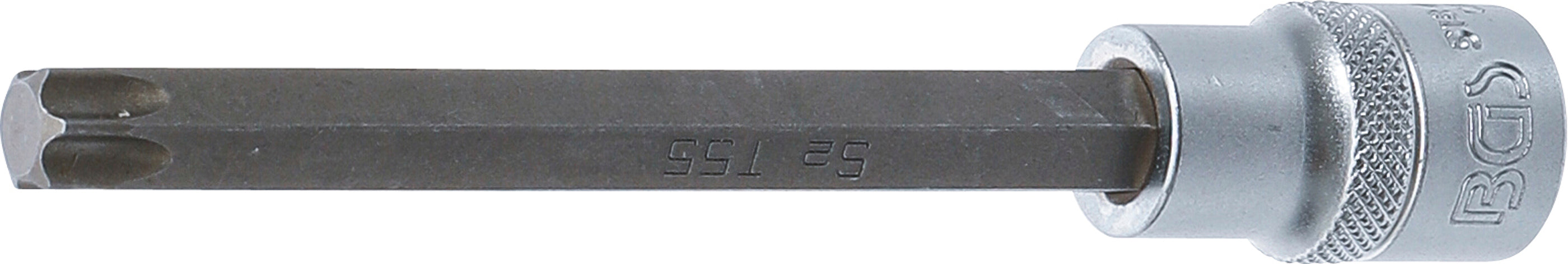 Bit-Insats | Längd 140 mm | 12,5 mm (1/2") | T-Profil (för Torx) T55