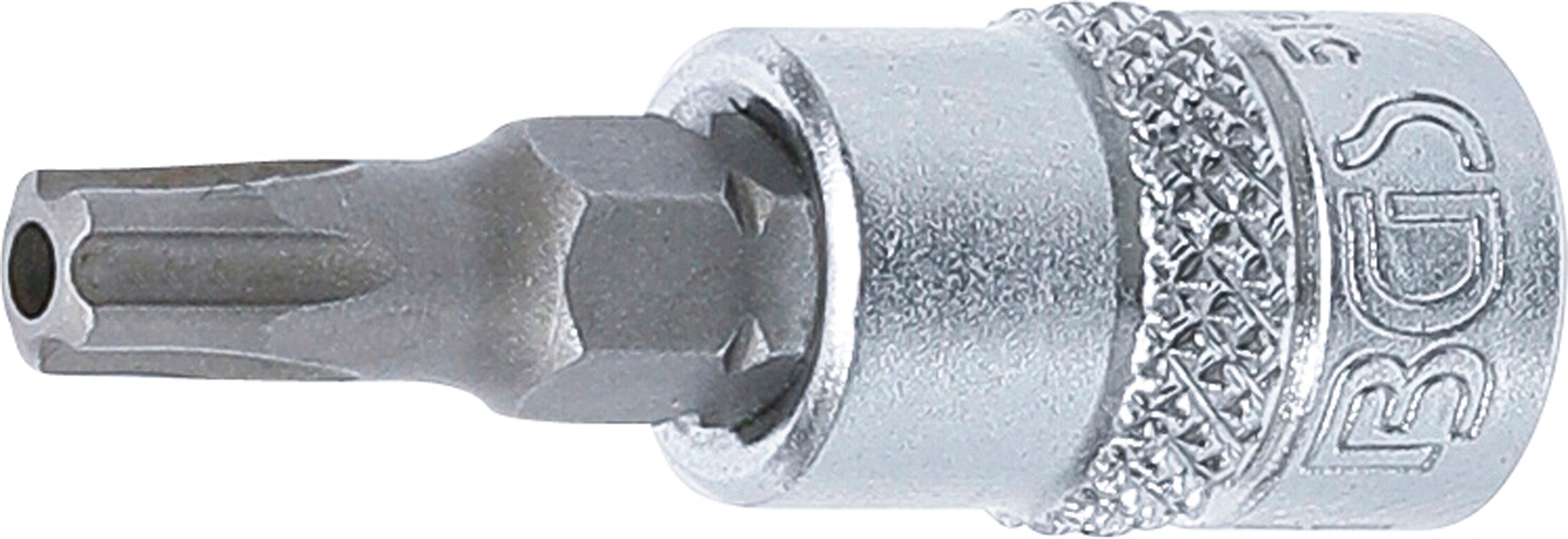 Bit-Insats | 6,3 mm (1/4") | TS-Profil (för Torx Plus) med borrning TS27