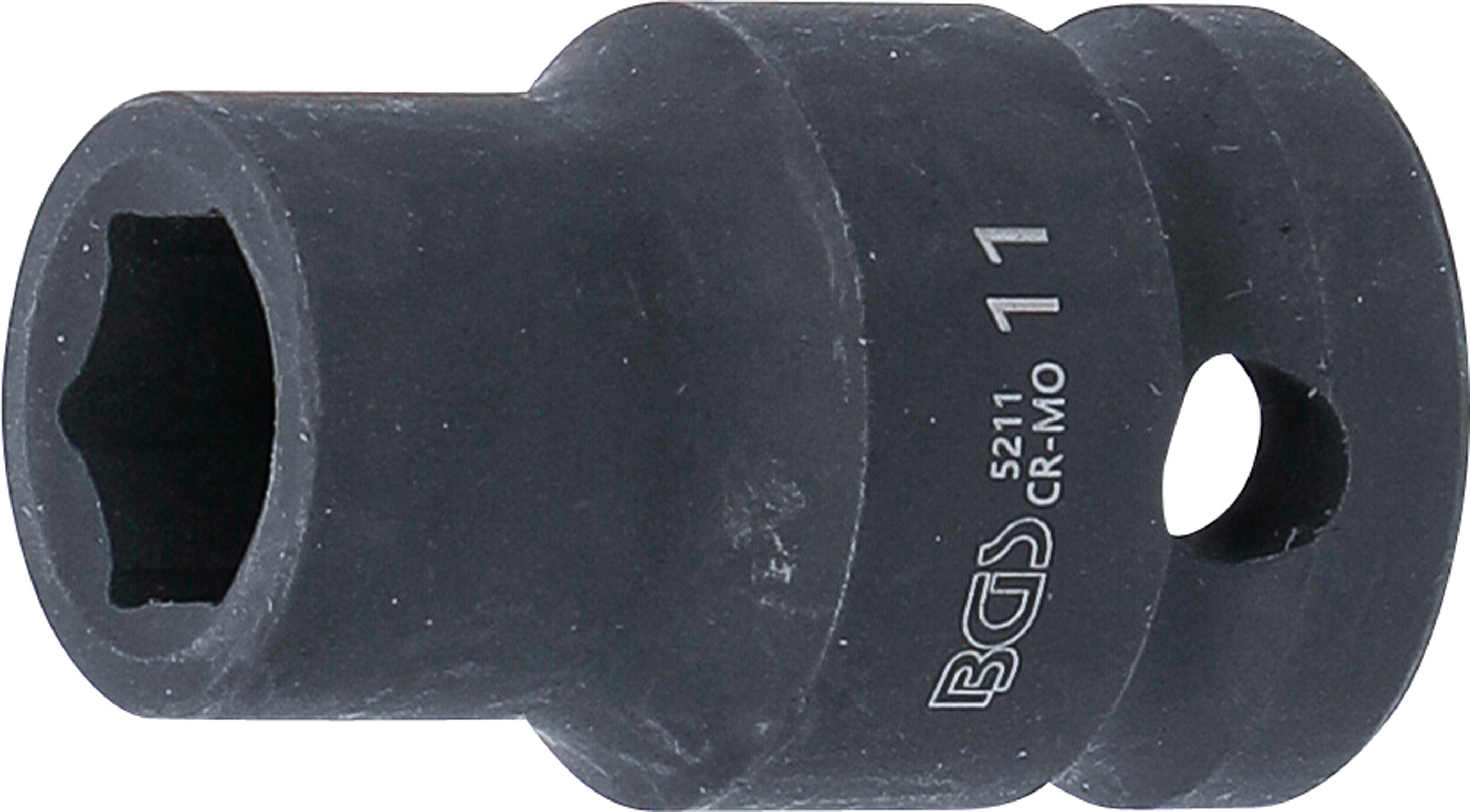 Krafthylsa Sexkant | 12,5 mm (1/2") | 11 mm