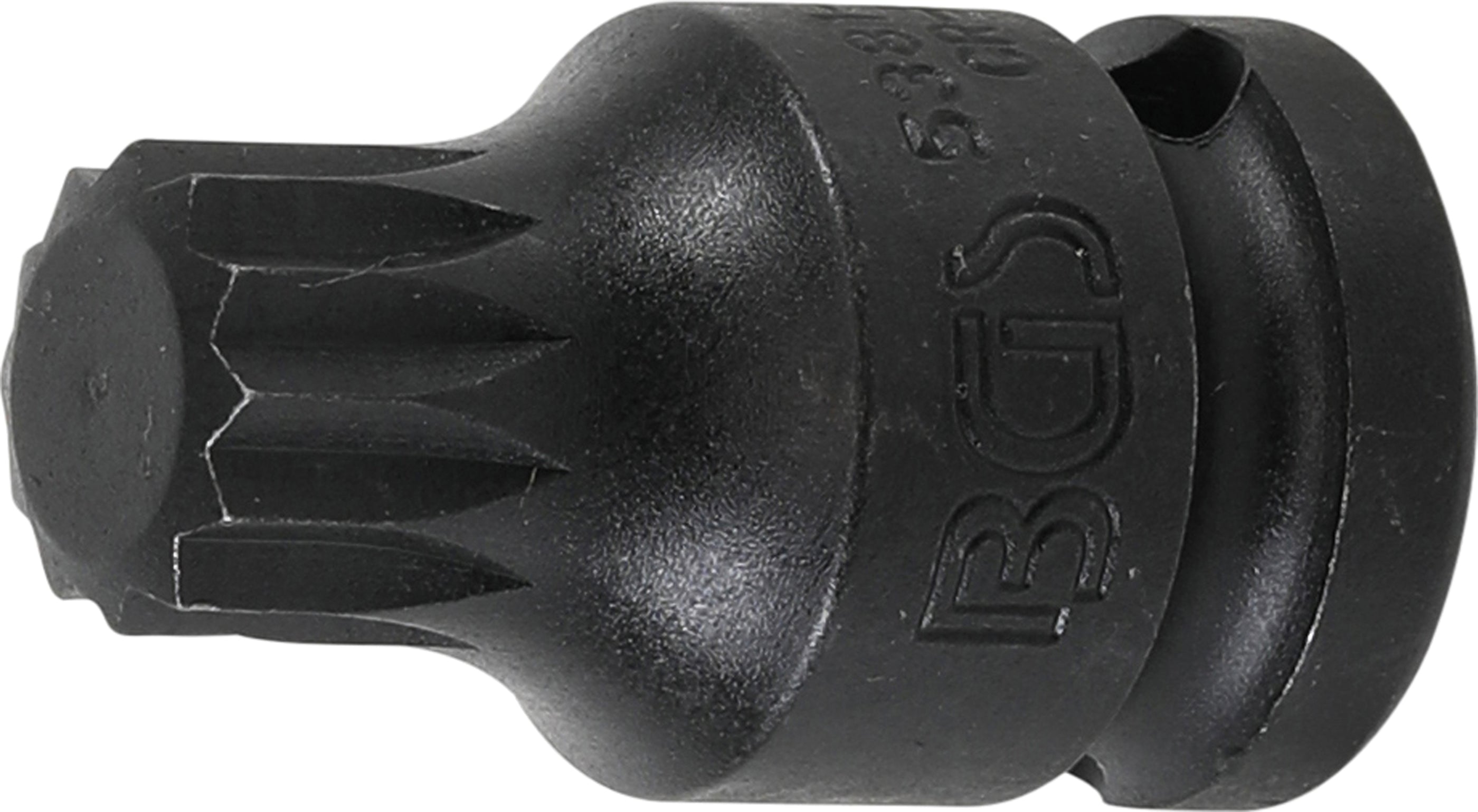 Kraft-Bit-Insats | Längd 43 mm | 12,5 mm (1/2") | Inre mångtandad (för XZN) M16