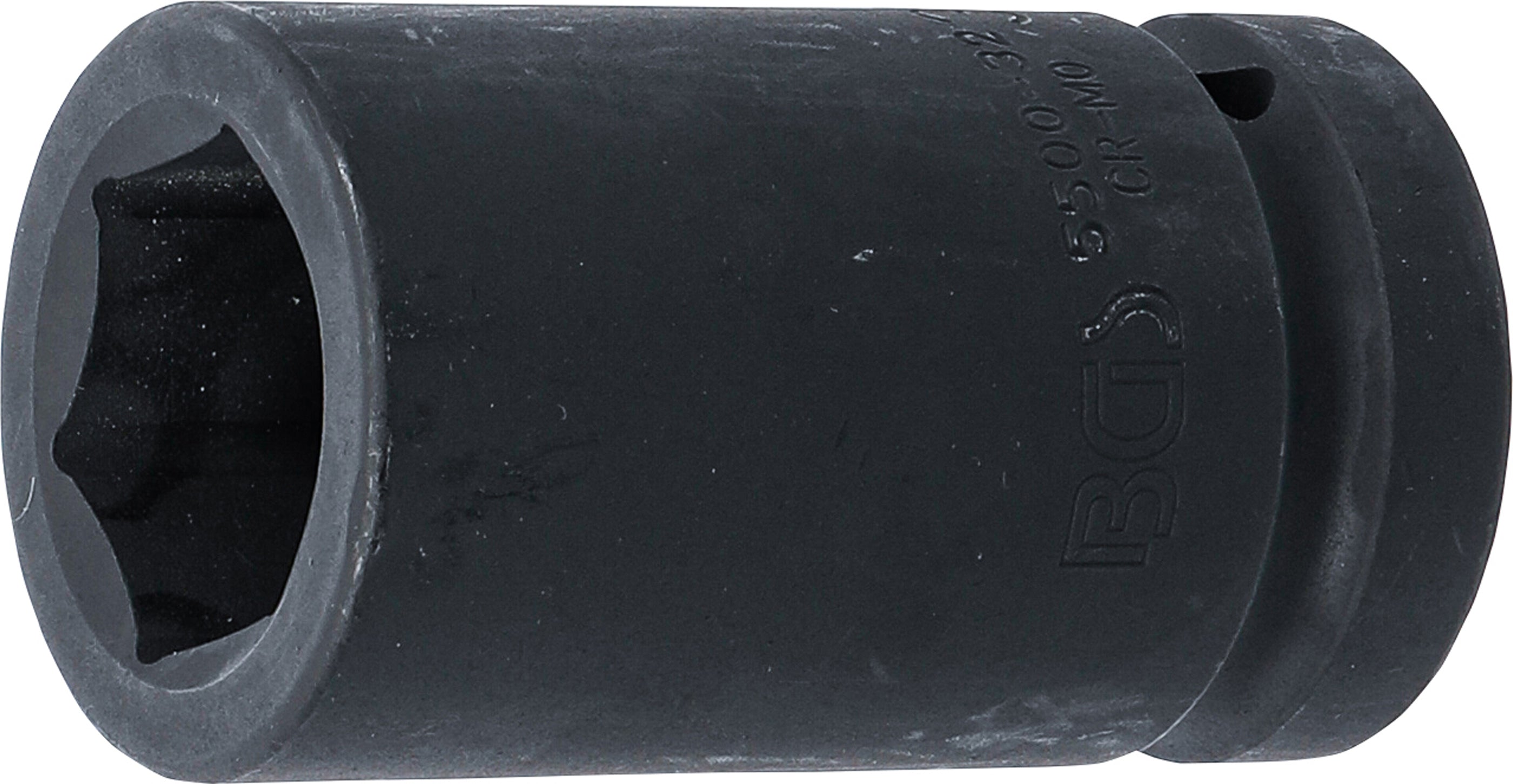 Krafthylsa Sexkant, djup | 25 mm (1") | 32 mm