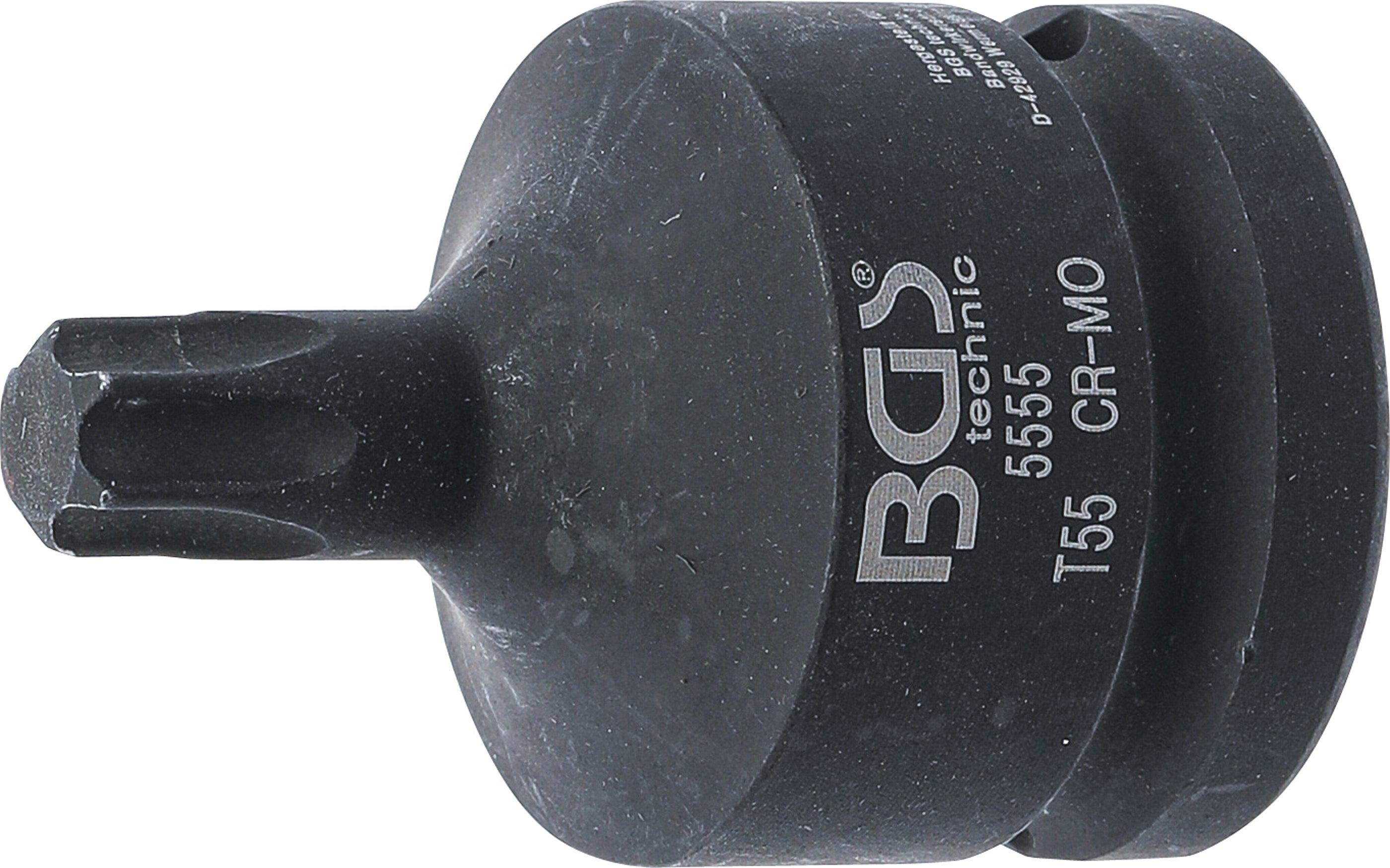 Kraft-Bit-Insats | Längd 60 mm | 20 mm (3/4") | T-Profil (för Torx) T55