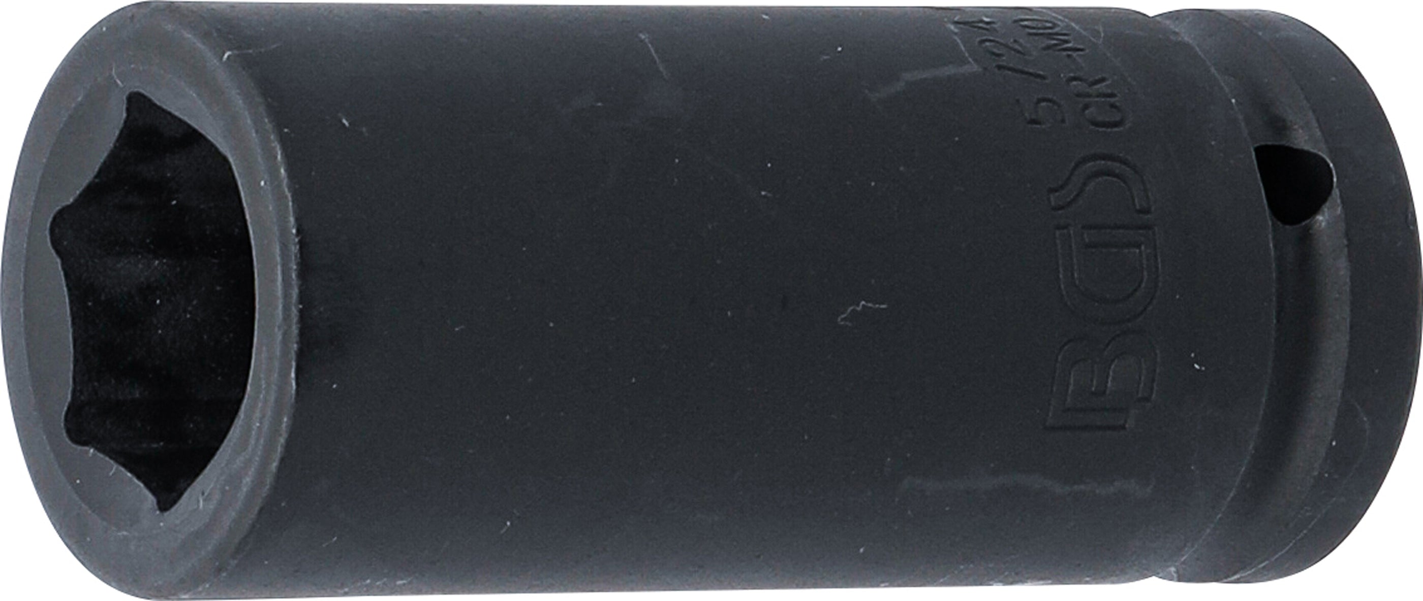 Krafthylsa Sexkant, djup | 20 mm (3/4") | 24 mm