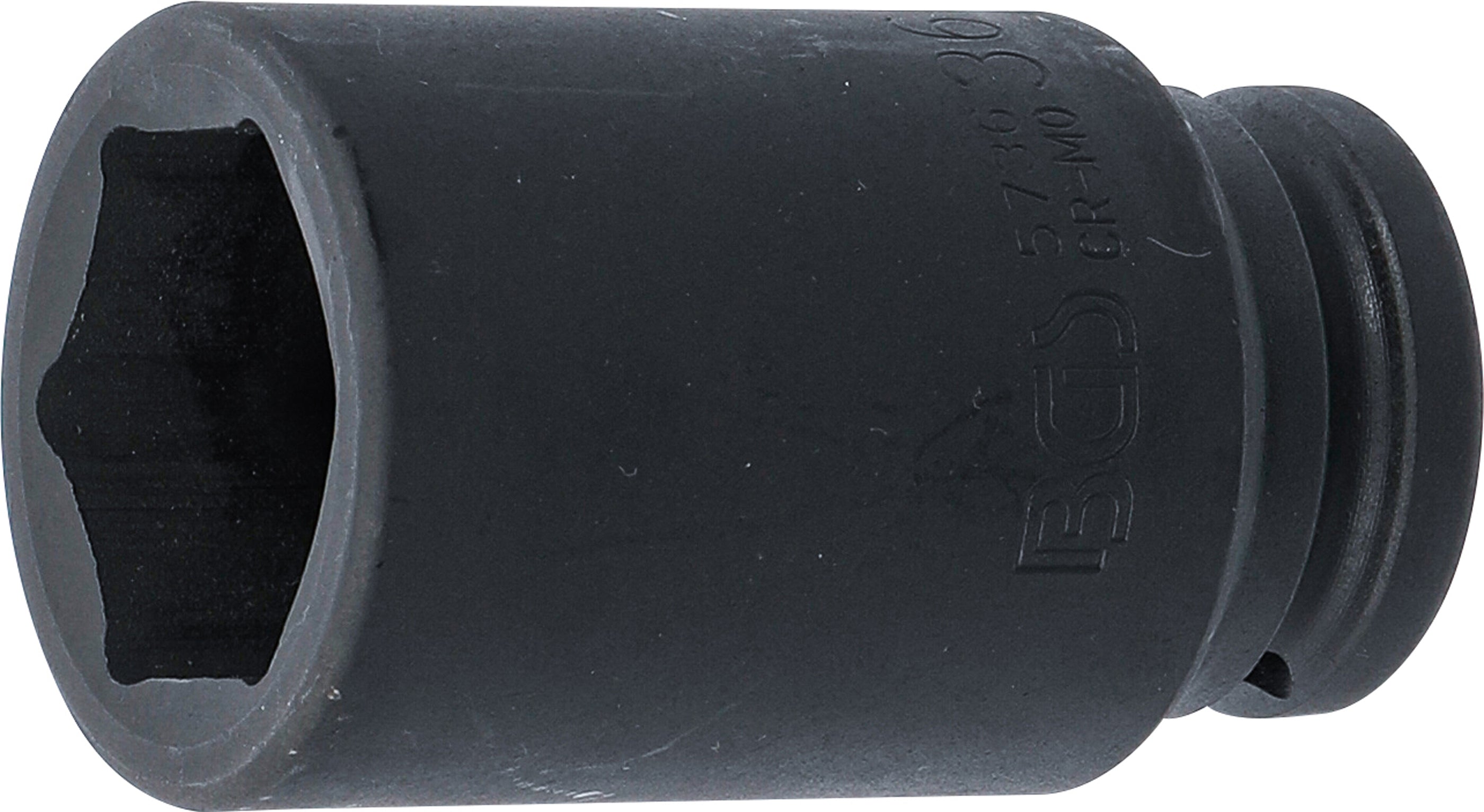 Krafthylsa Sexkant, djup | 20 mm (3/4") | 36 mm