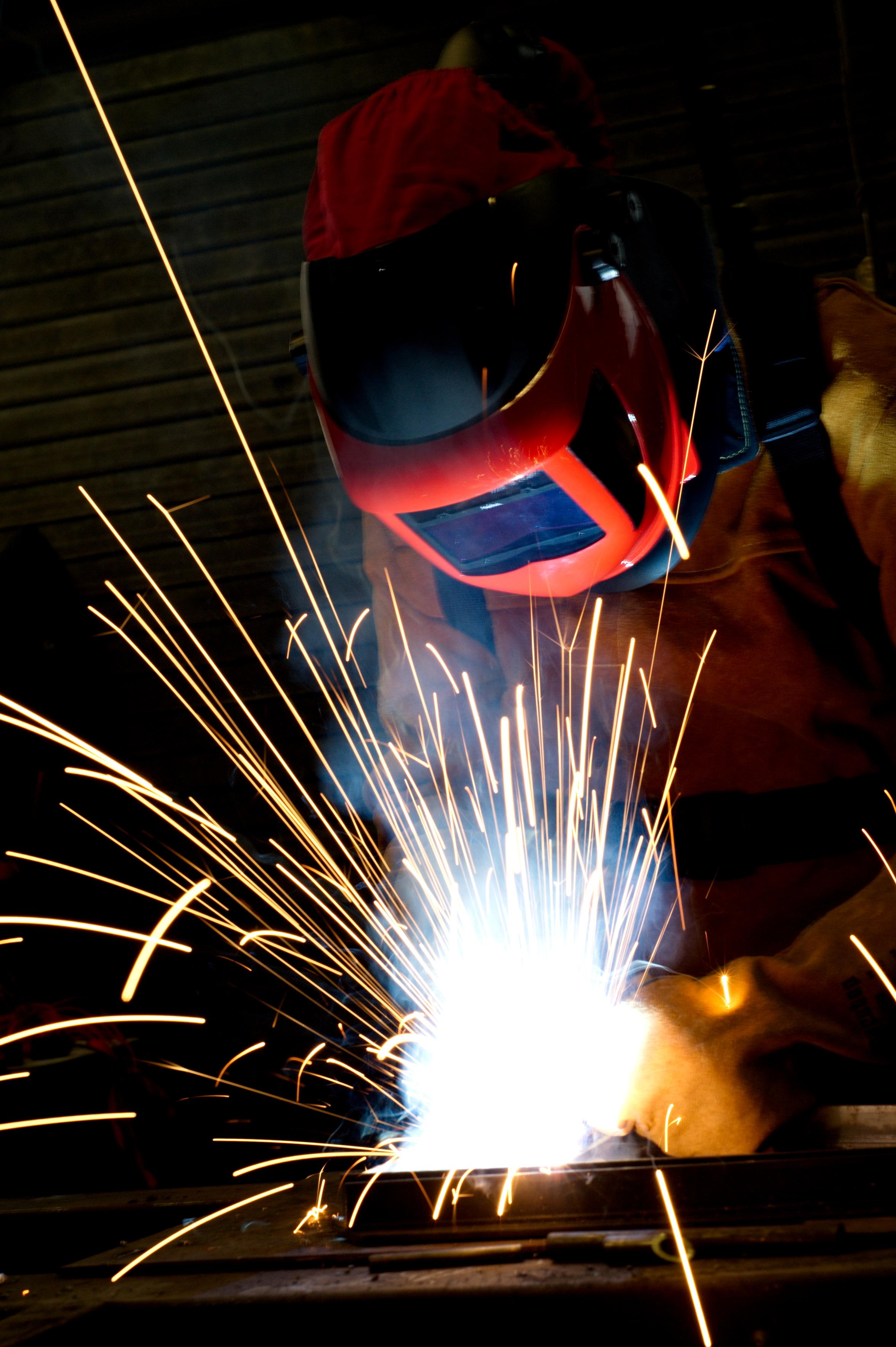 Weltek Svets/Slipvisir batteridrivet partikel/kemfilter