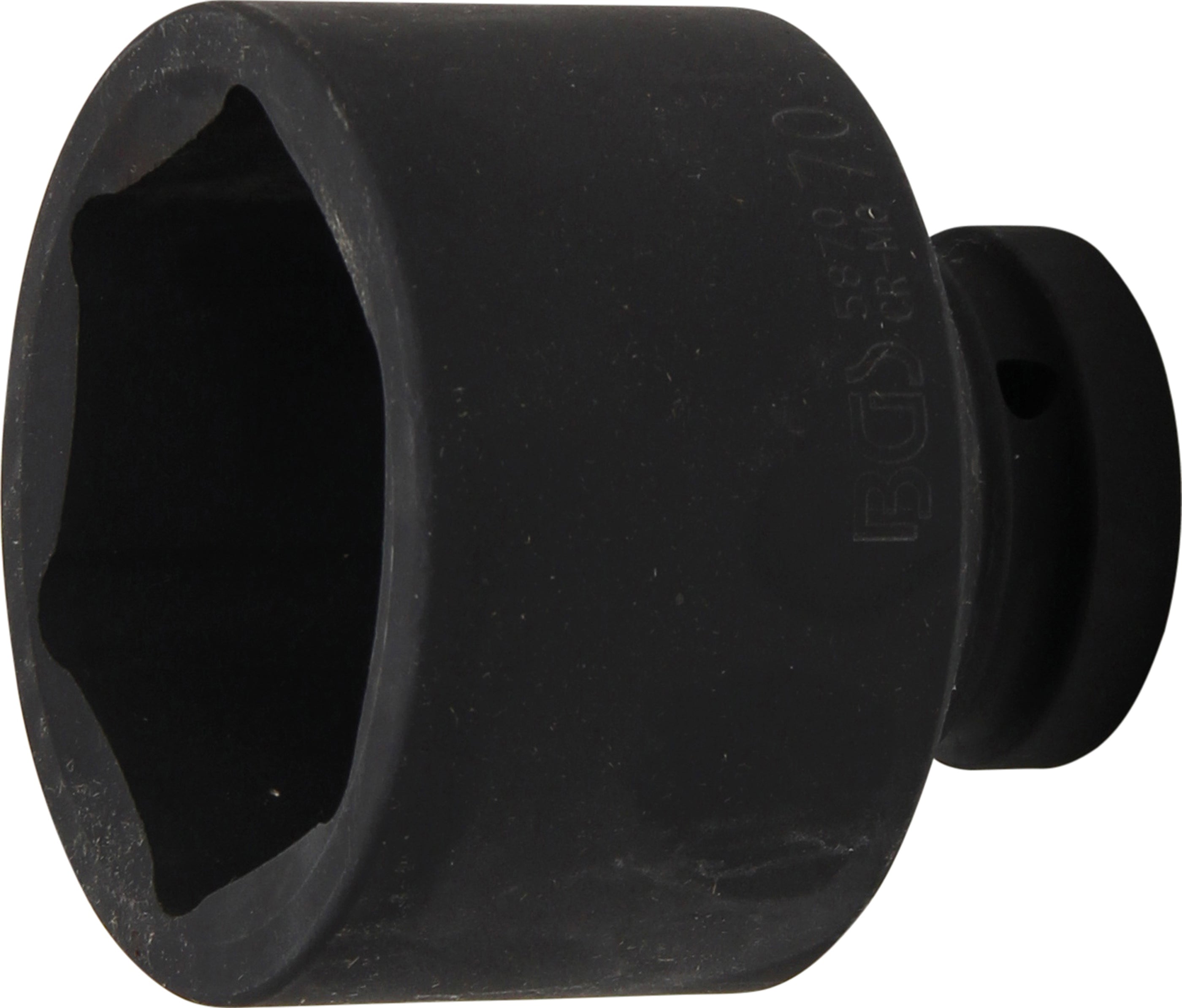 Krafthylsa Sexkant | 25 mm (1") | 70 mm