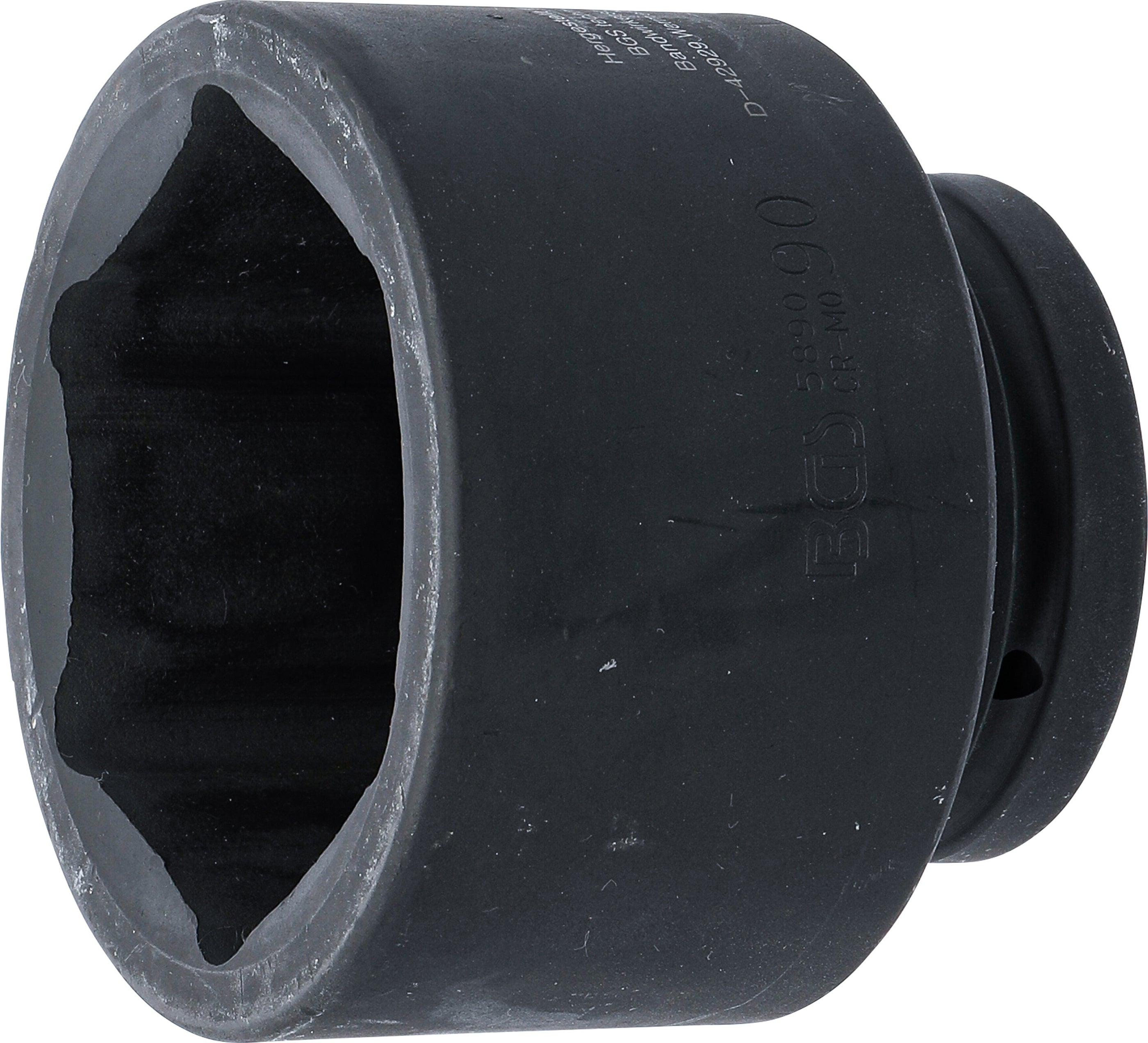 Krafthylsa Sexkant | 25 mm (1") | 90 mm