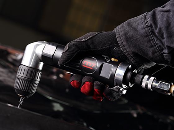 M7 3/8" Reversible Angle Drill, 1600 rpm