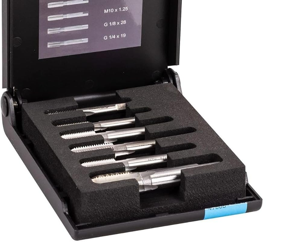 Gängtappset för smörjnipplar