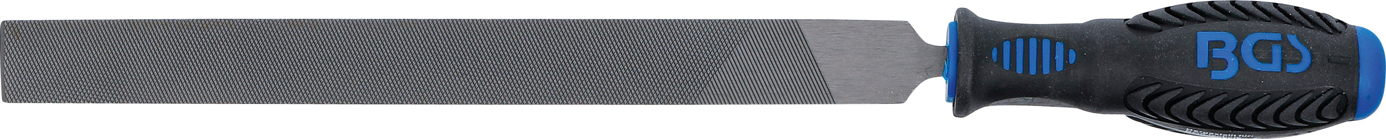 Verkstadsfil | Flat | Huggning 1 | 250 mm
