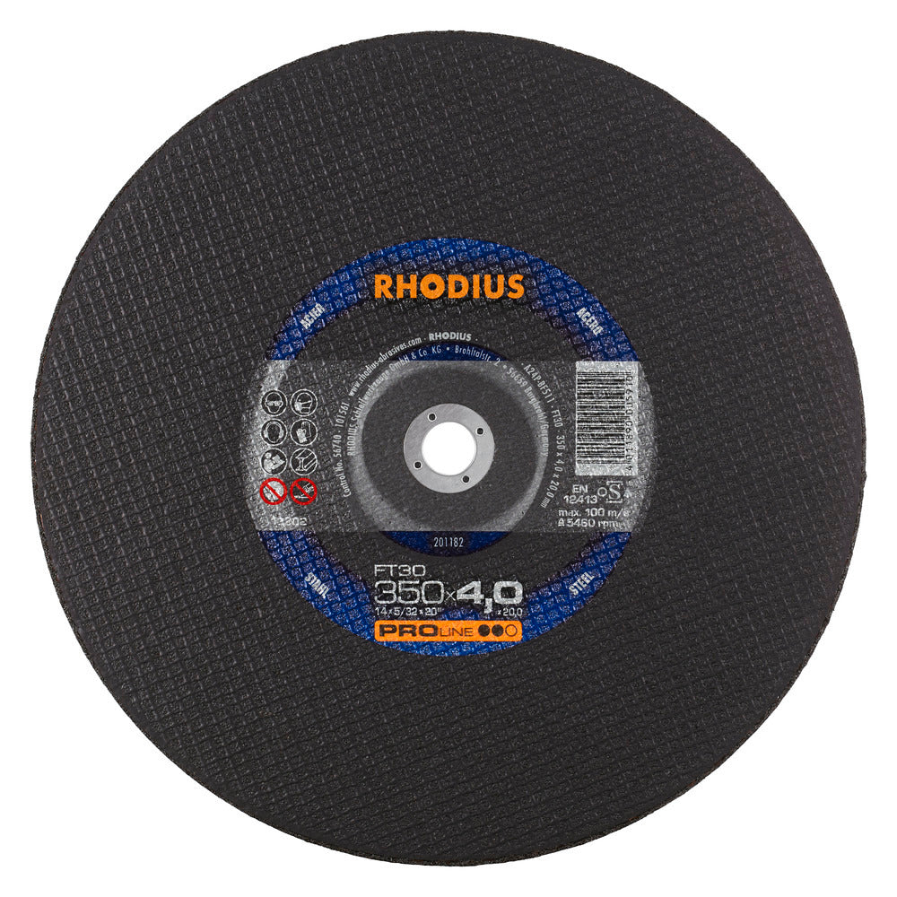 RHODIUS FT30 Kapskiva 350x4,0x20,0 (10 förp)