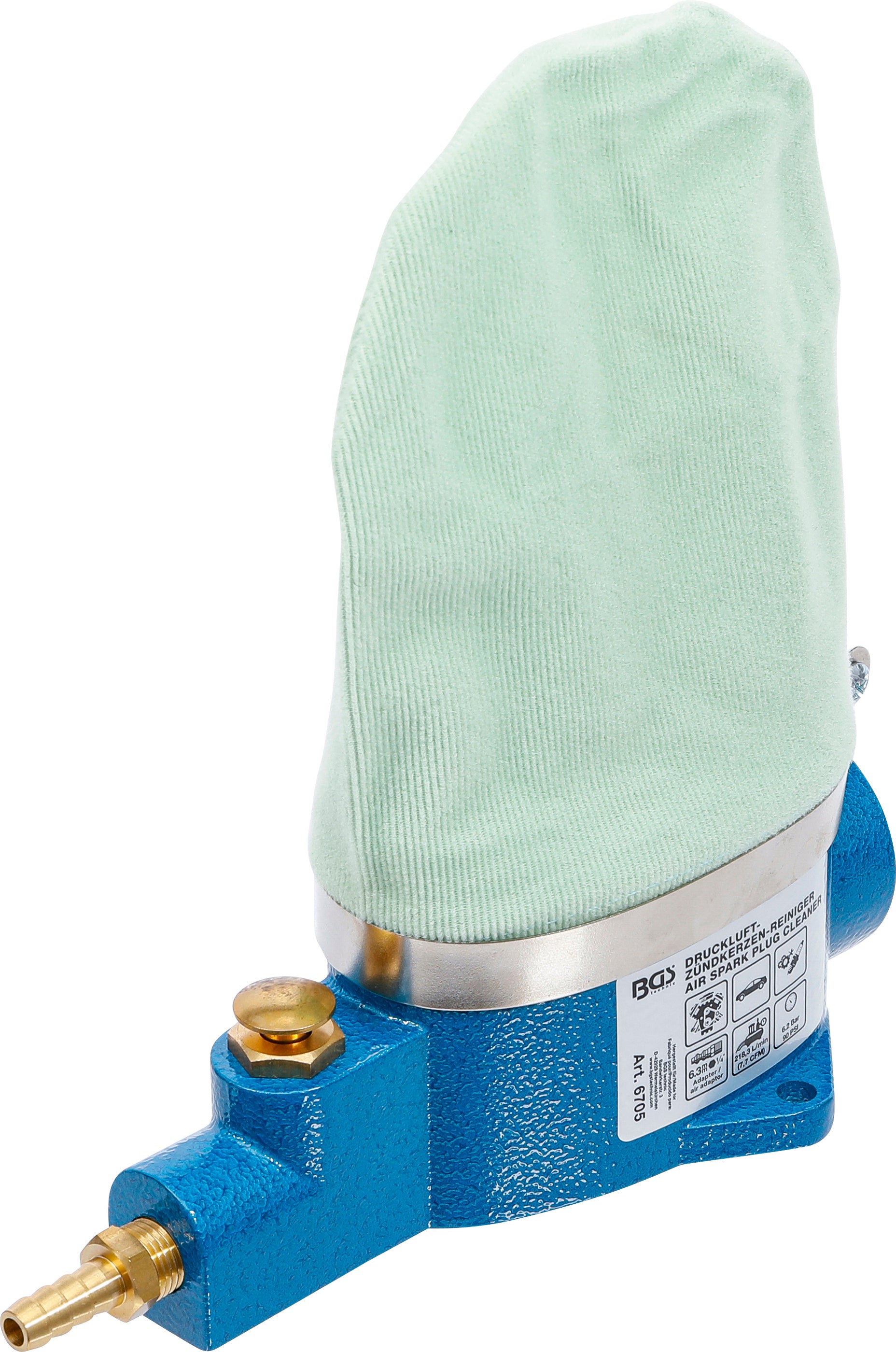 Tryckluft-tändstiftsrengörare