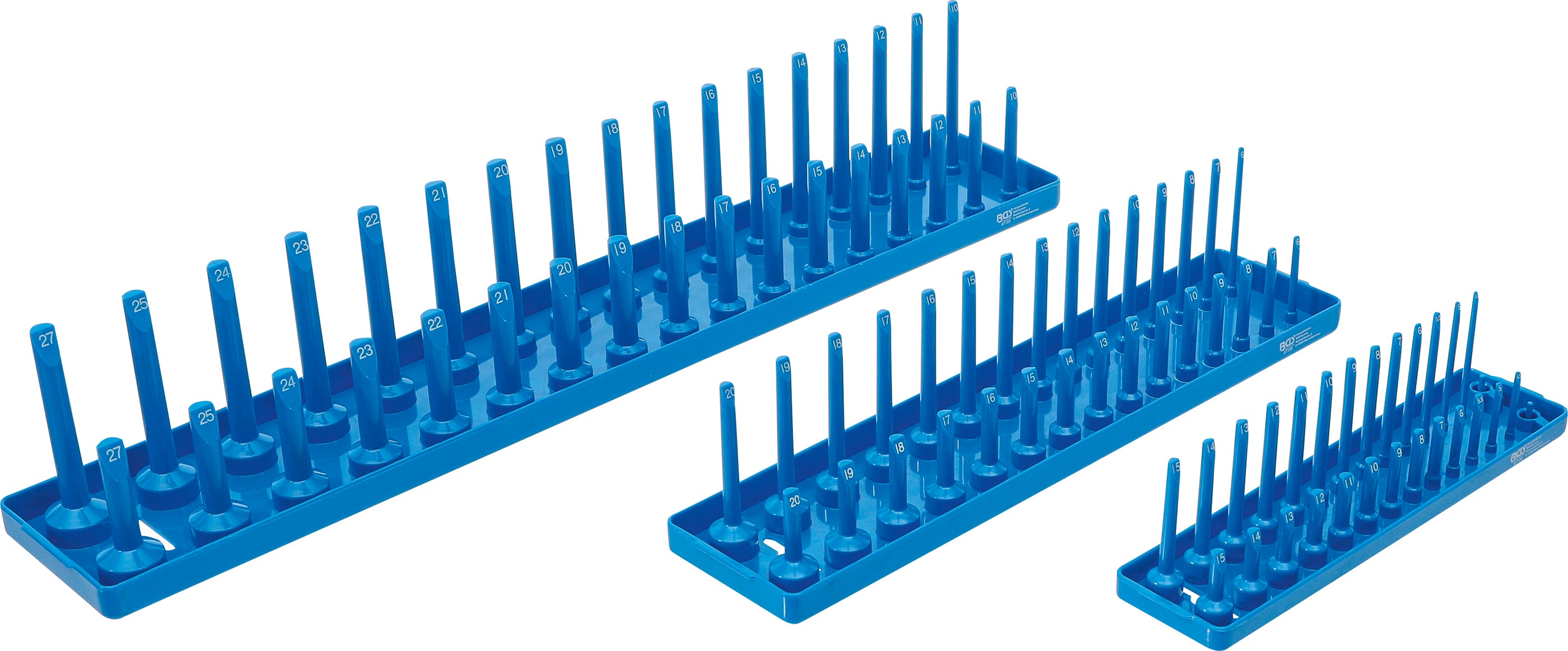 Hållare för hylsnyckelhylsor | 3 delar