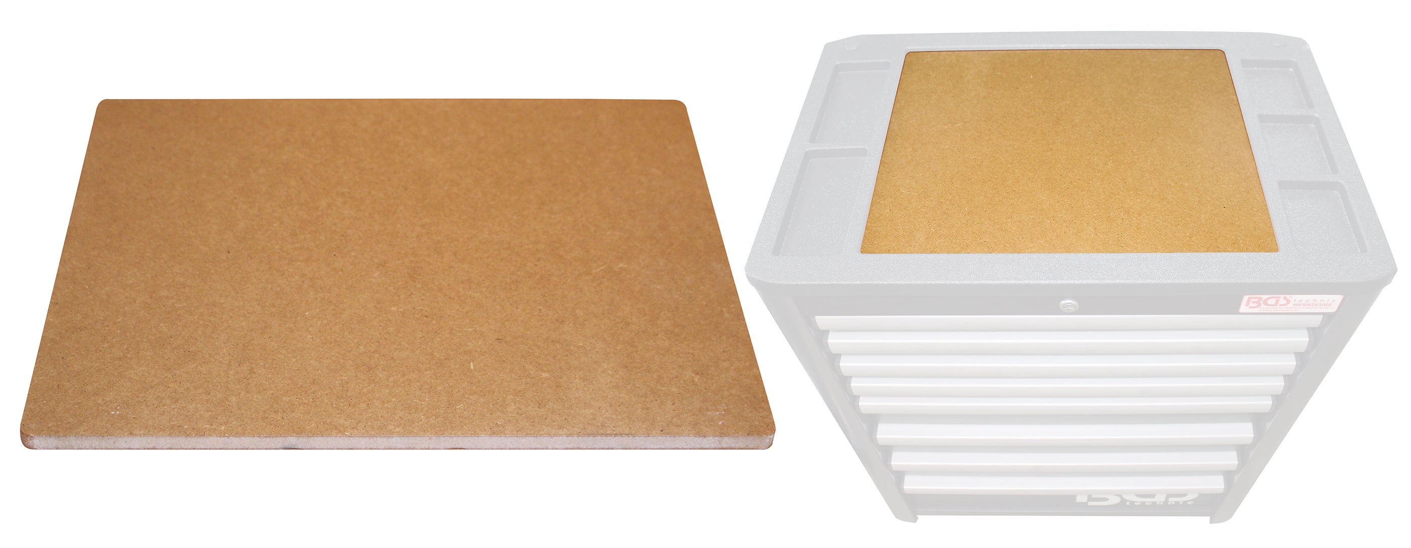 MDF-Träplatta-Insats för verkstadsvagn PROFI