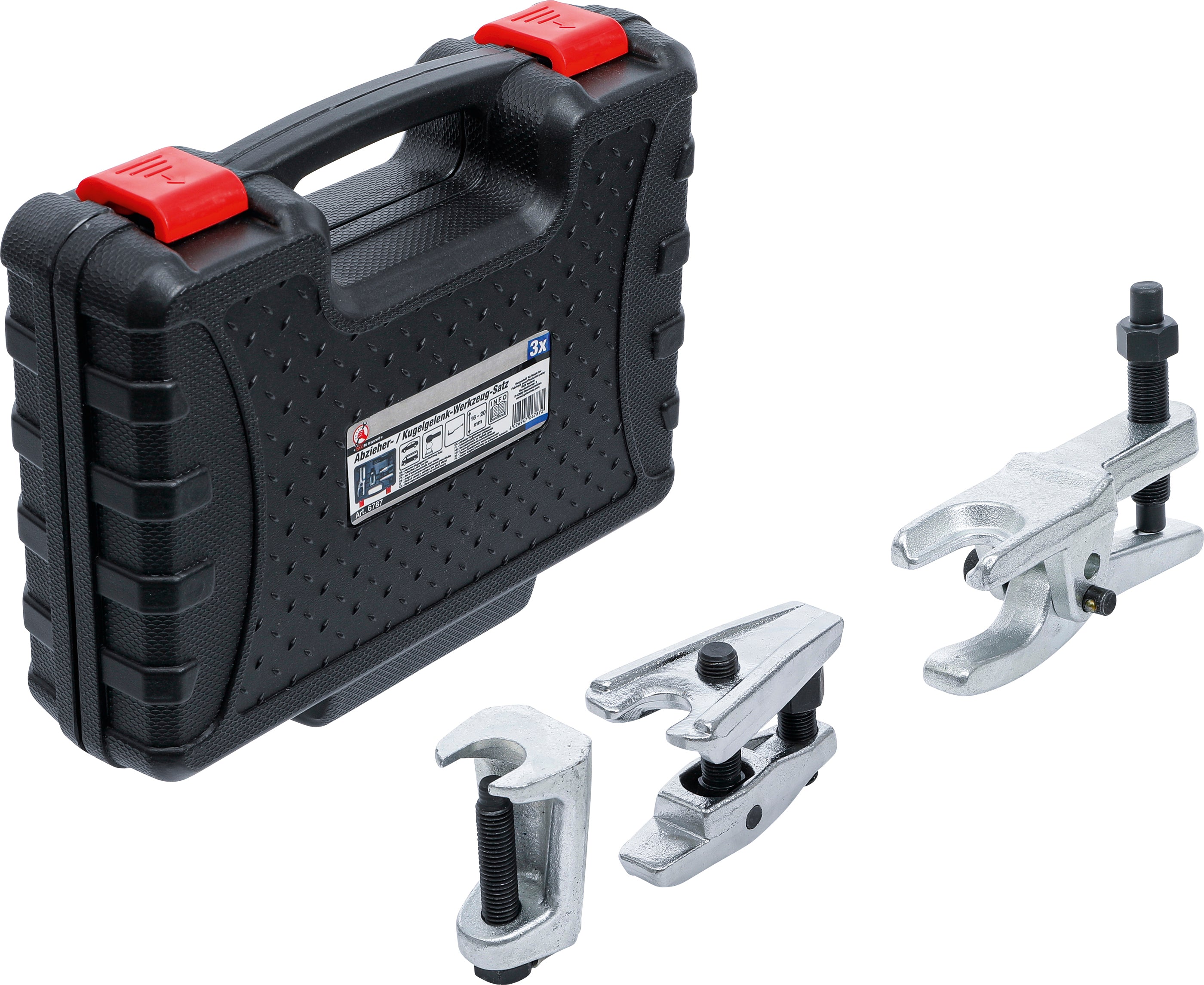 Avdragare- / Kulled-Verktyg-sats | 3 delar