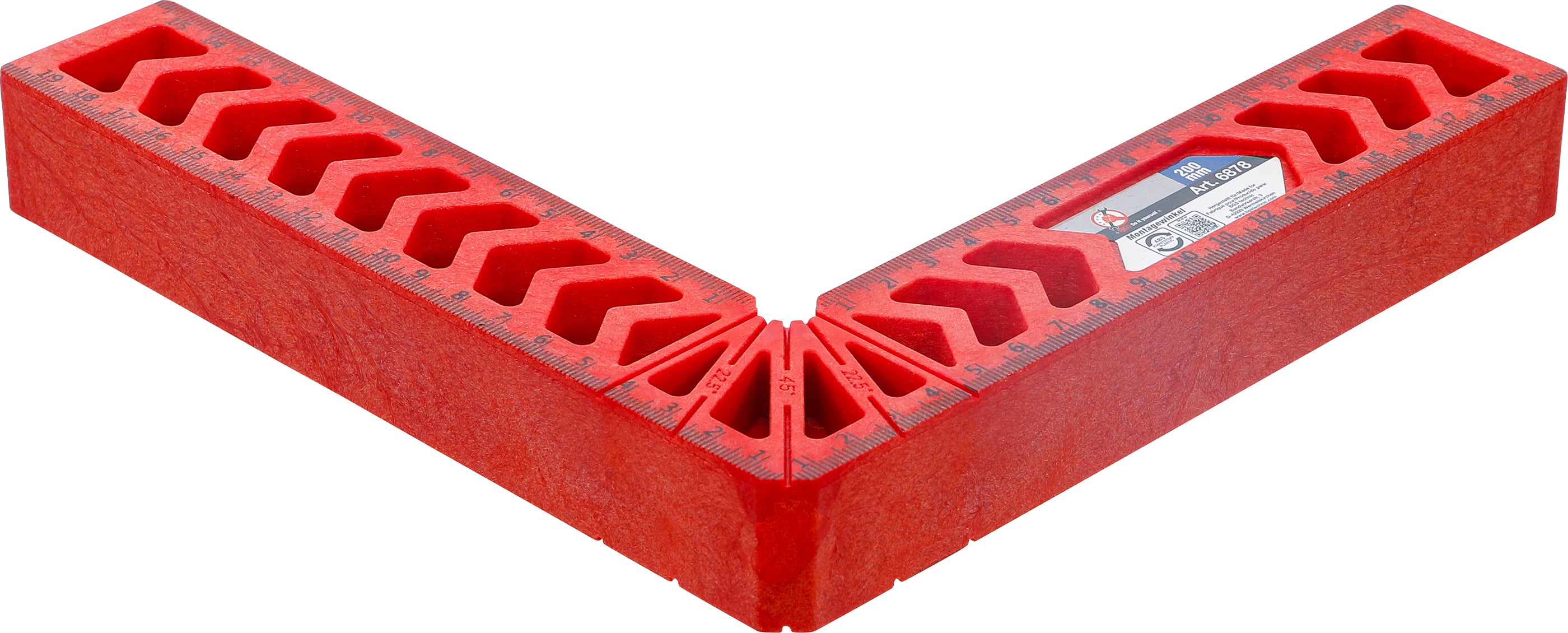 Monteringsvinkel | glasfiber | 200 mm