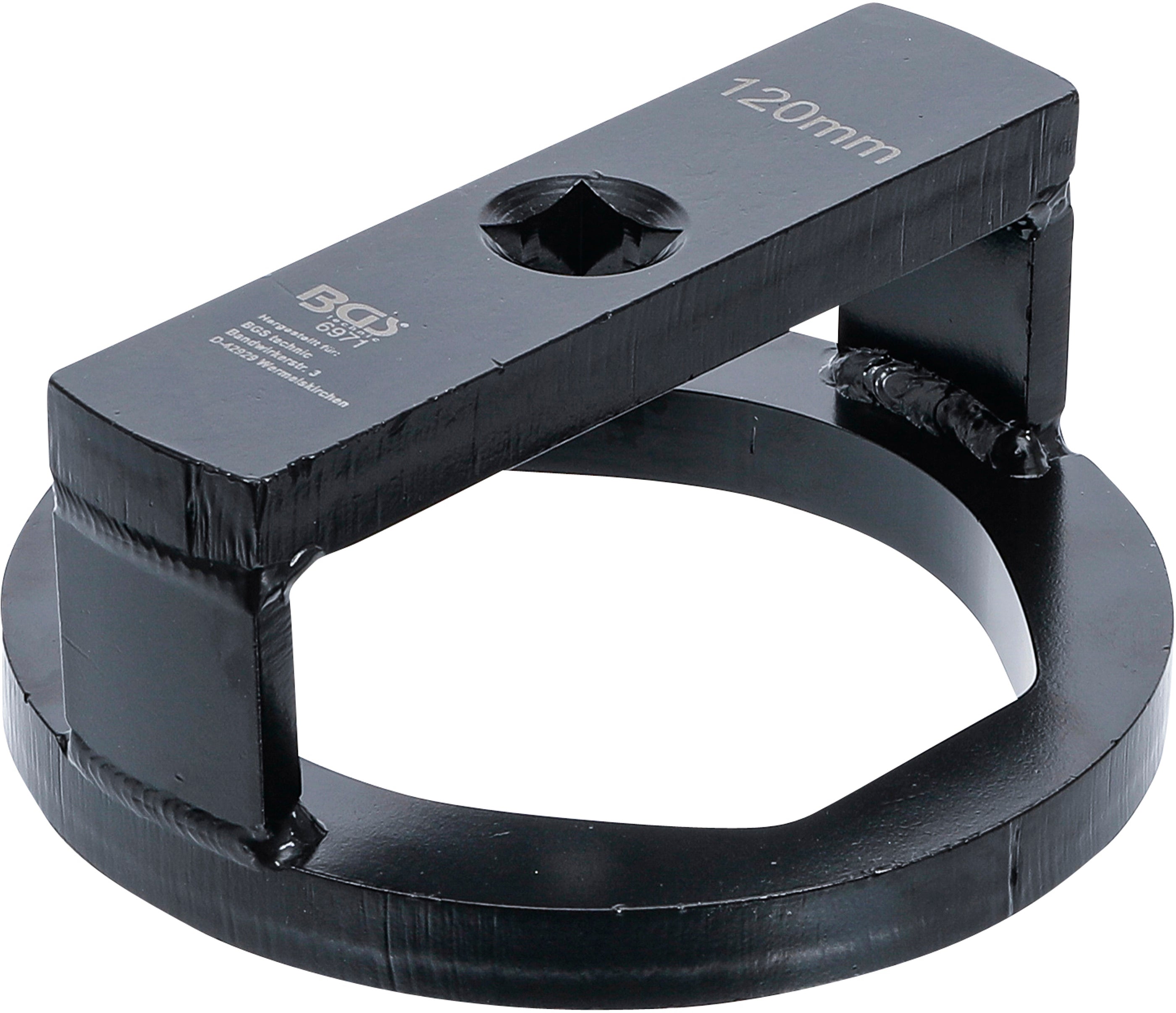 Axelmutter-/navkåpa-nyckel | för BPW kåpor | 120 mm