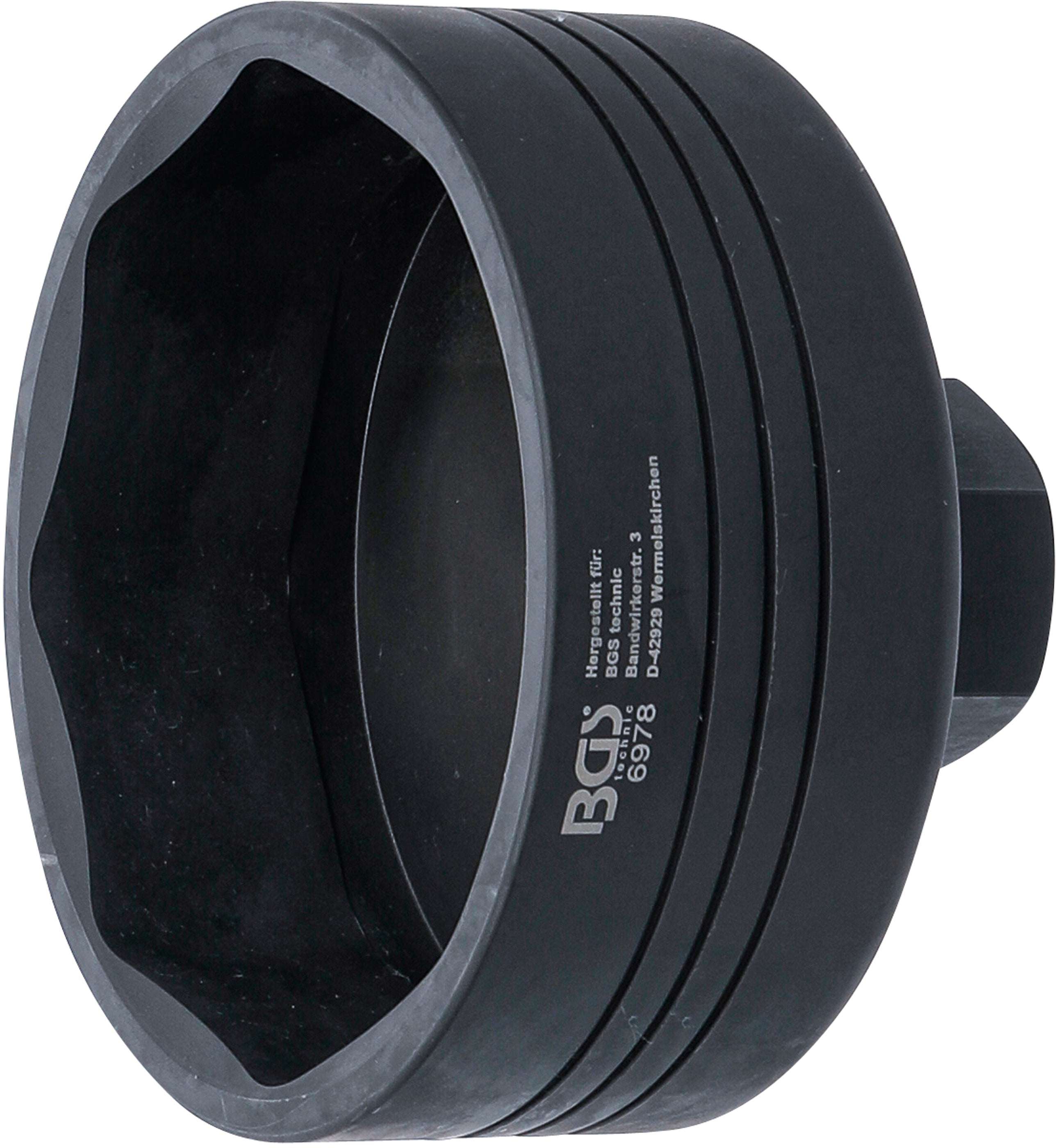 Axelmutter-Nyckel | 8-kant | för BPW 12 t axlar | 109 mm