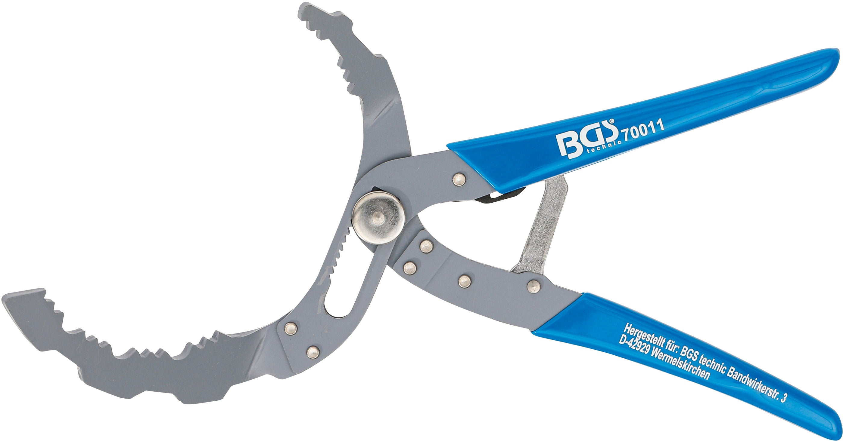 Oljefiltertång | Självjusterande | Ø 60 - 120 mm | 30° vinklad