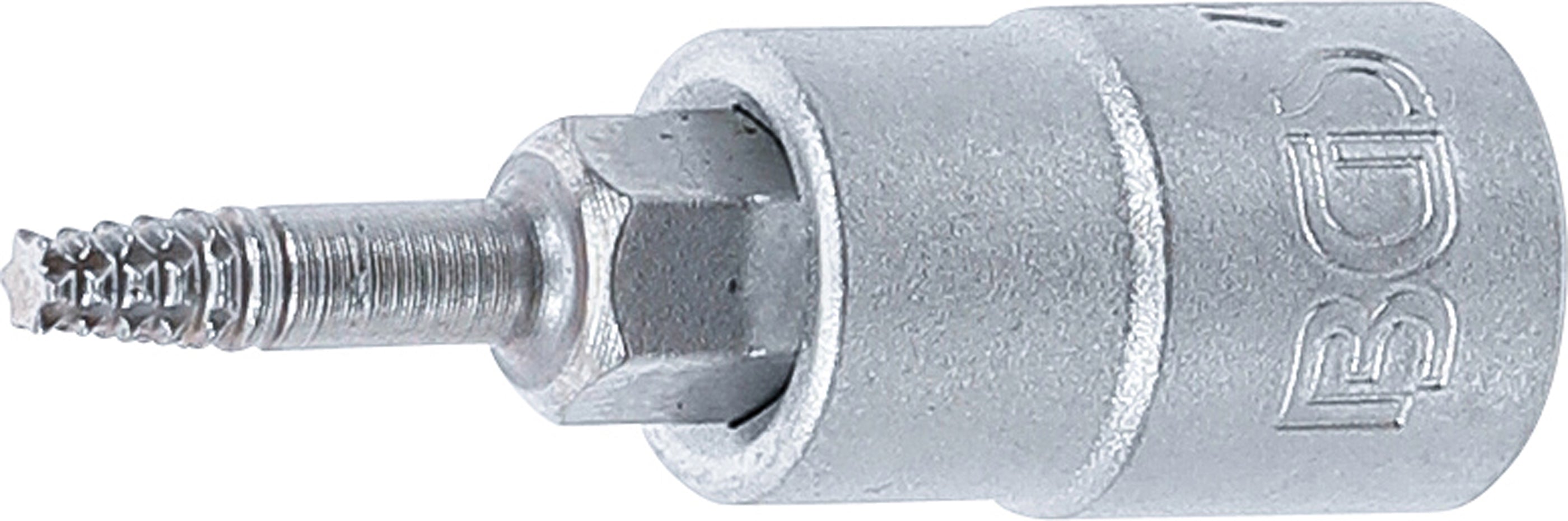 Skruvmejsel-bit-insats | Inre fyrkant 6,3 mm (1/4") | För defekt T-Profil (för Torx) T10