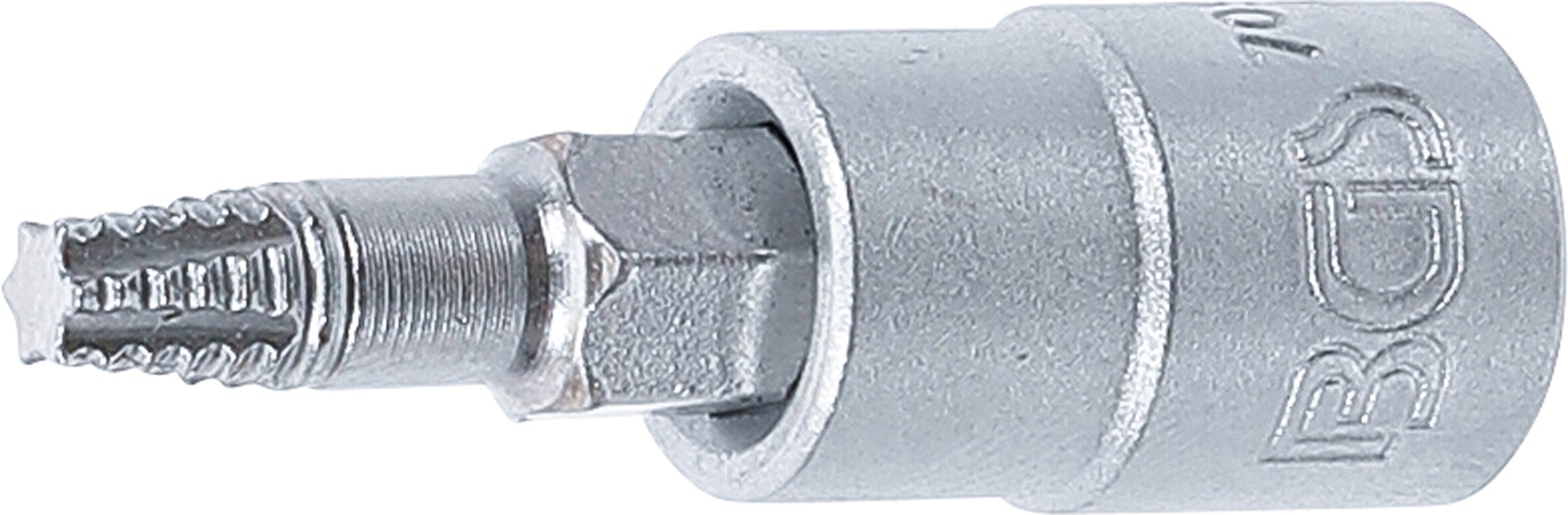 Skruvmejsel-bit-insats | Inre fyrkant 6,3 mm (1/4") | För defekt T-Profil (för Torx) T20