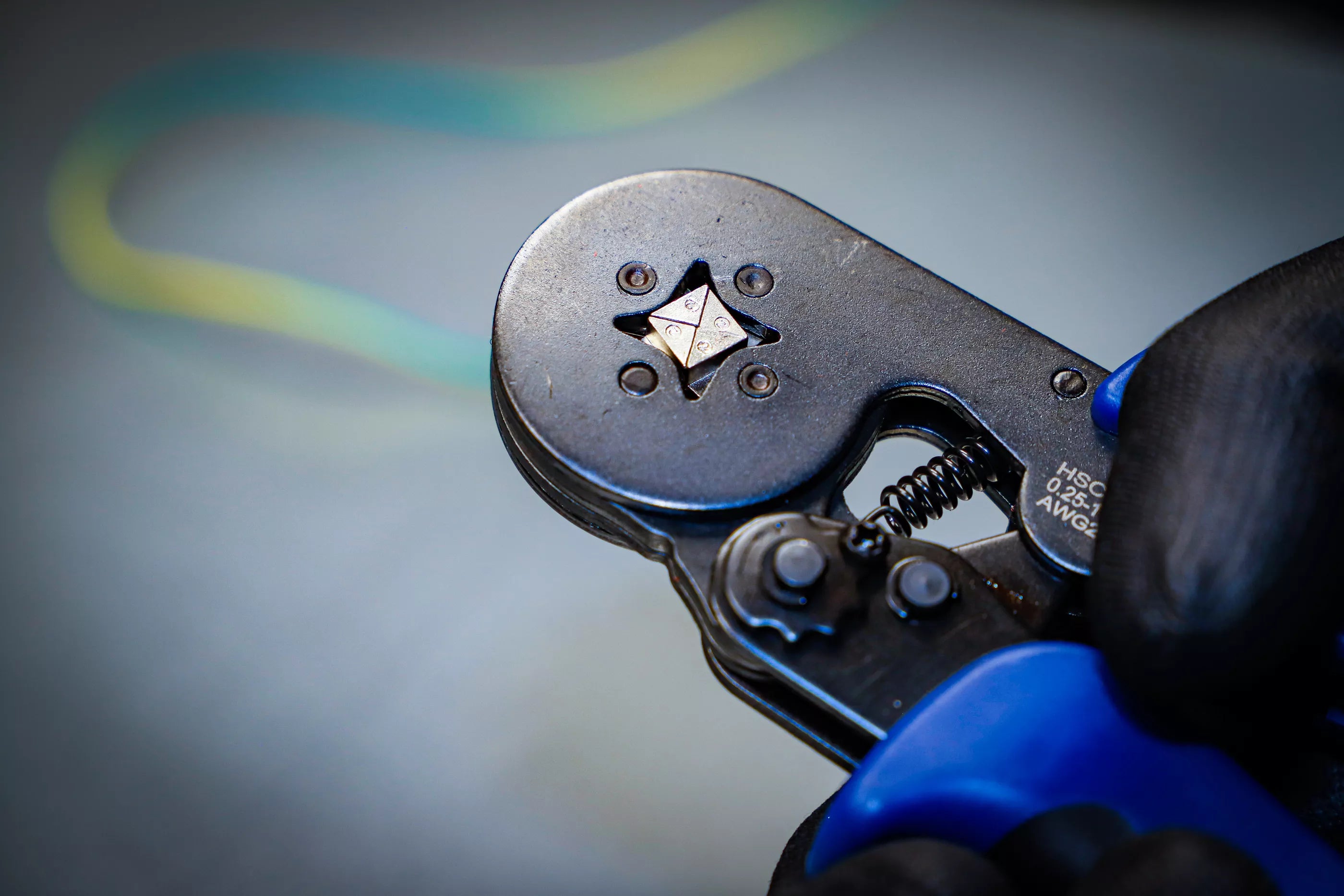 Presstång för ändhylsor 0,25 - 10 mm² | Med ändhylsor-sortiment 0,5 - 10 mm²