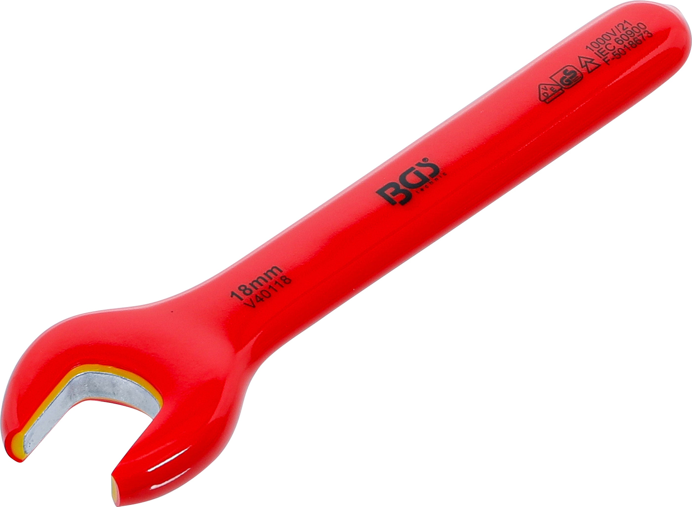 VDE-fastnyckelsats | 18 mm