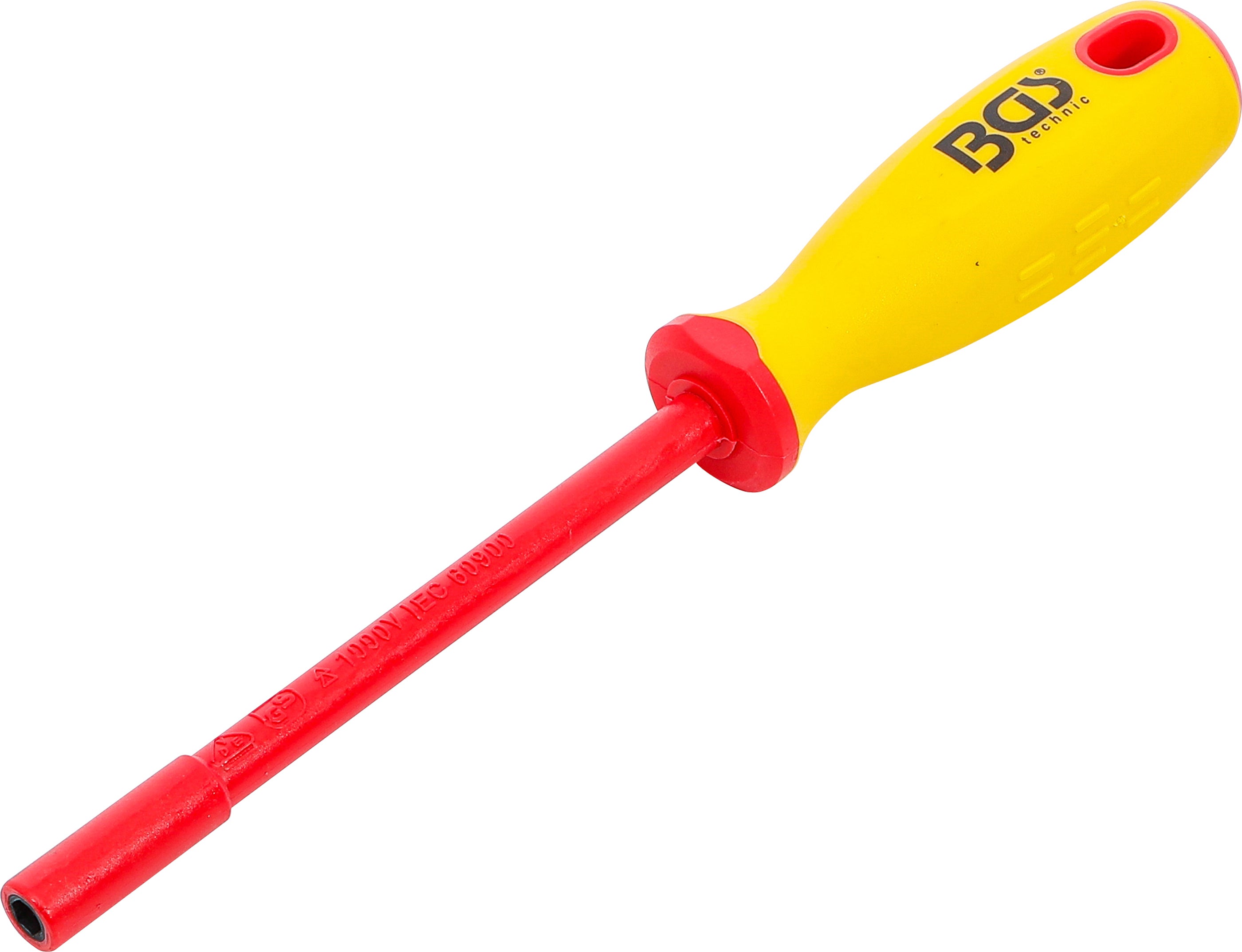 VDE-Hylsnyckel-skruvmejsel | Sexkant | 5 mm | Klinglängd 125 mm