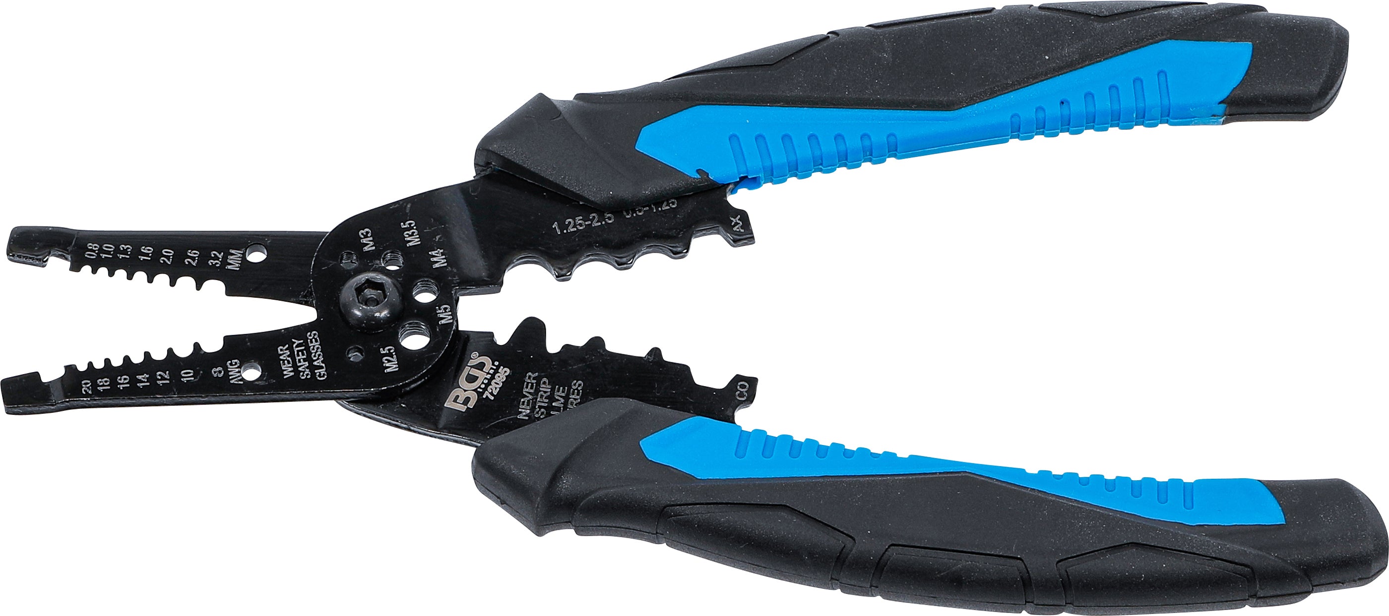 Kabel-avisolerings- och crimptÀnger | 210 mm