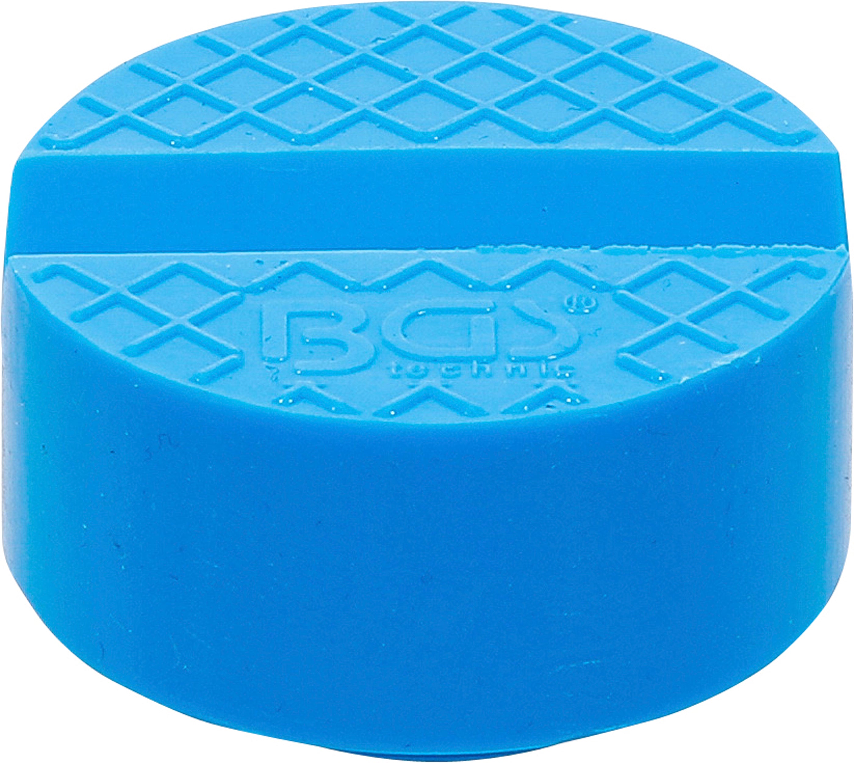 Gummiplattor | för domkraft | 65 x 38 mm