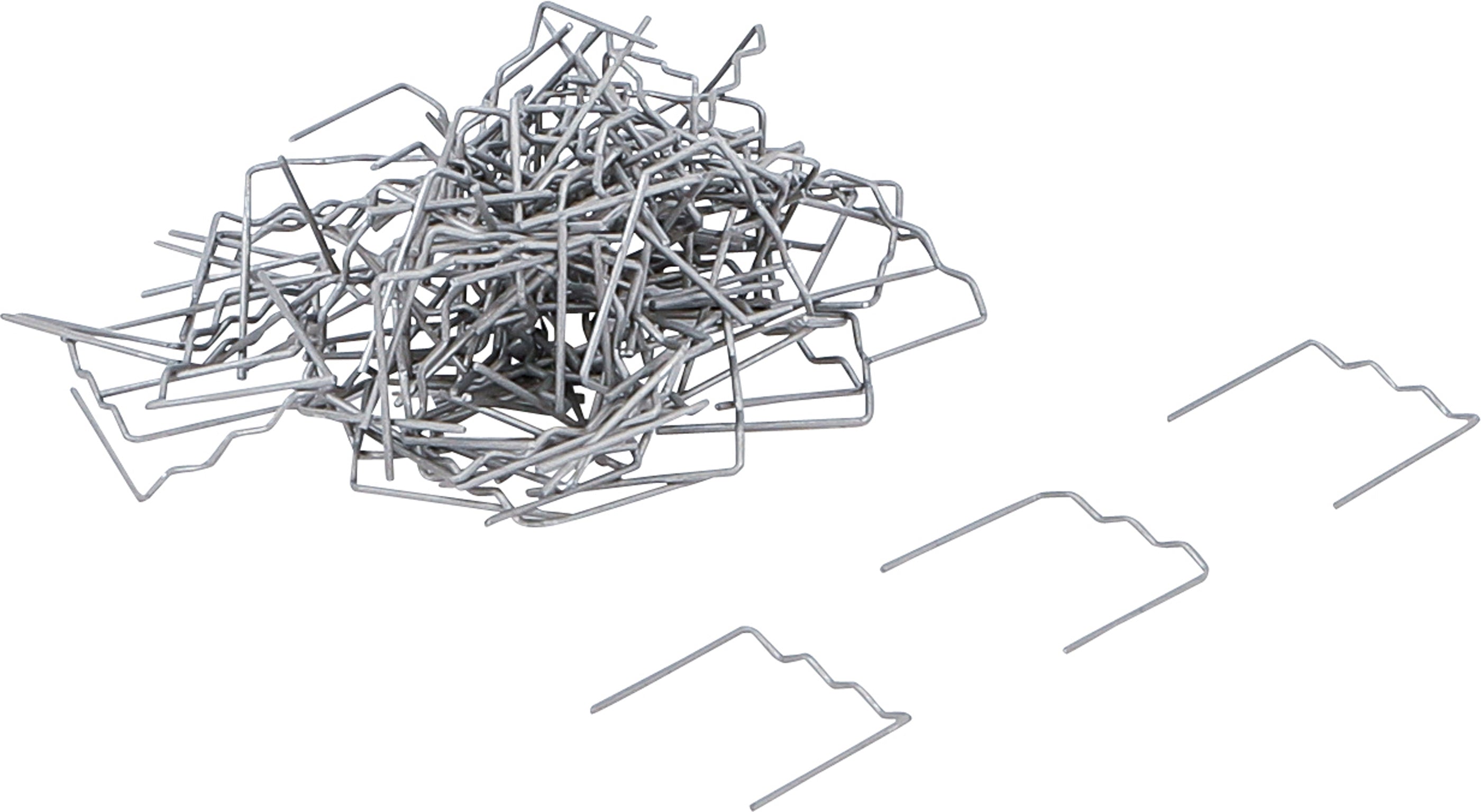 Reparation-Clips-sats | platta | 0,6 mm | 100 delar