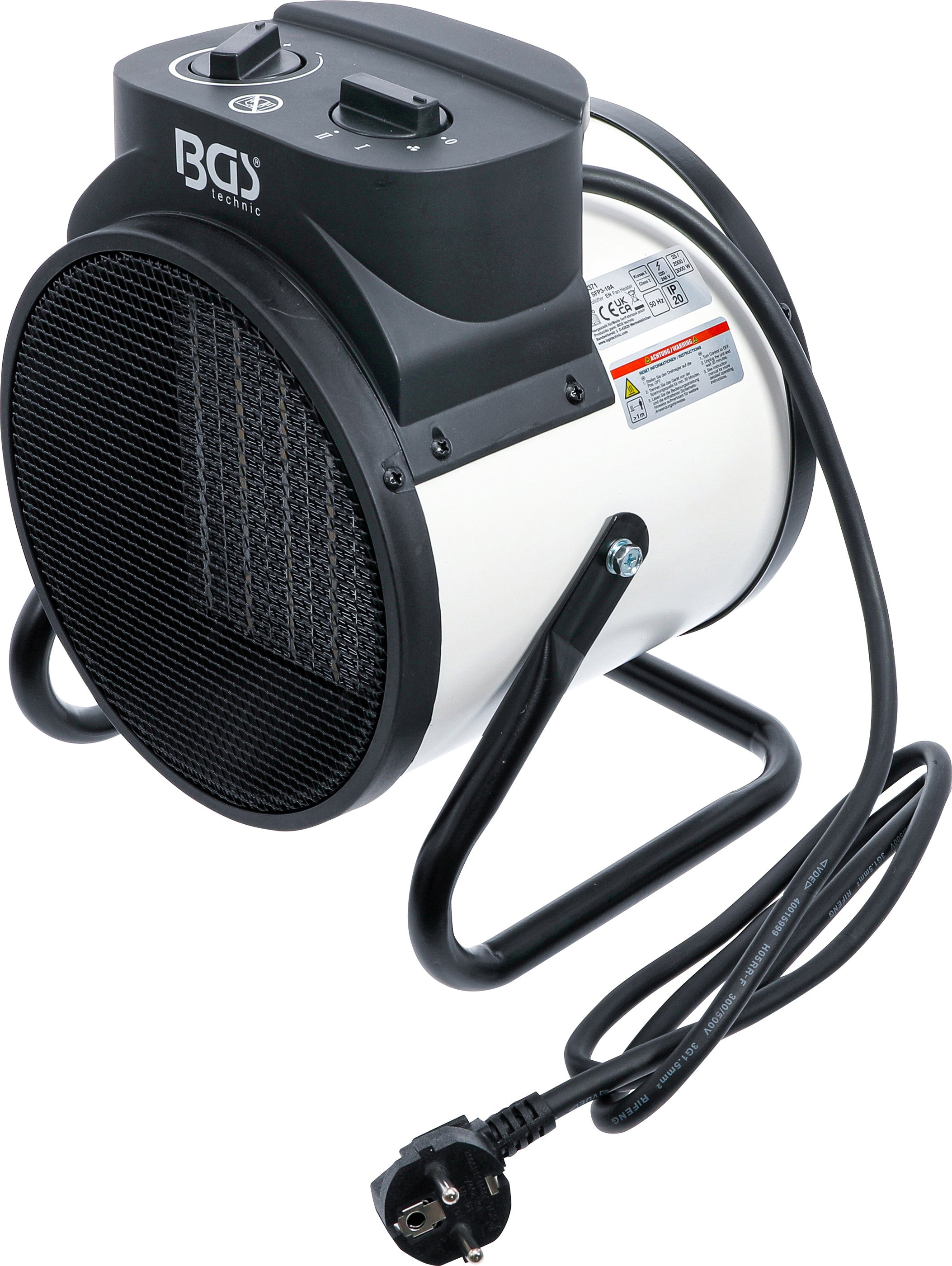 Värmefläkt | elektrisk | 3 kW