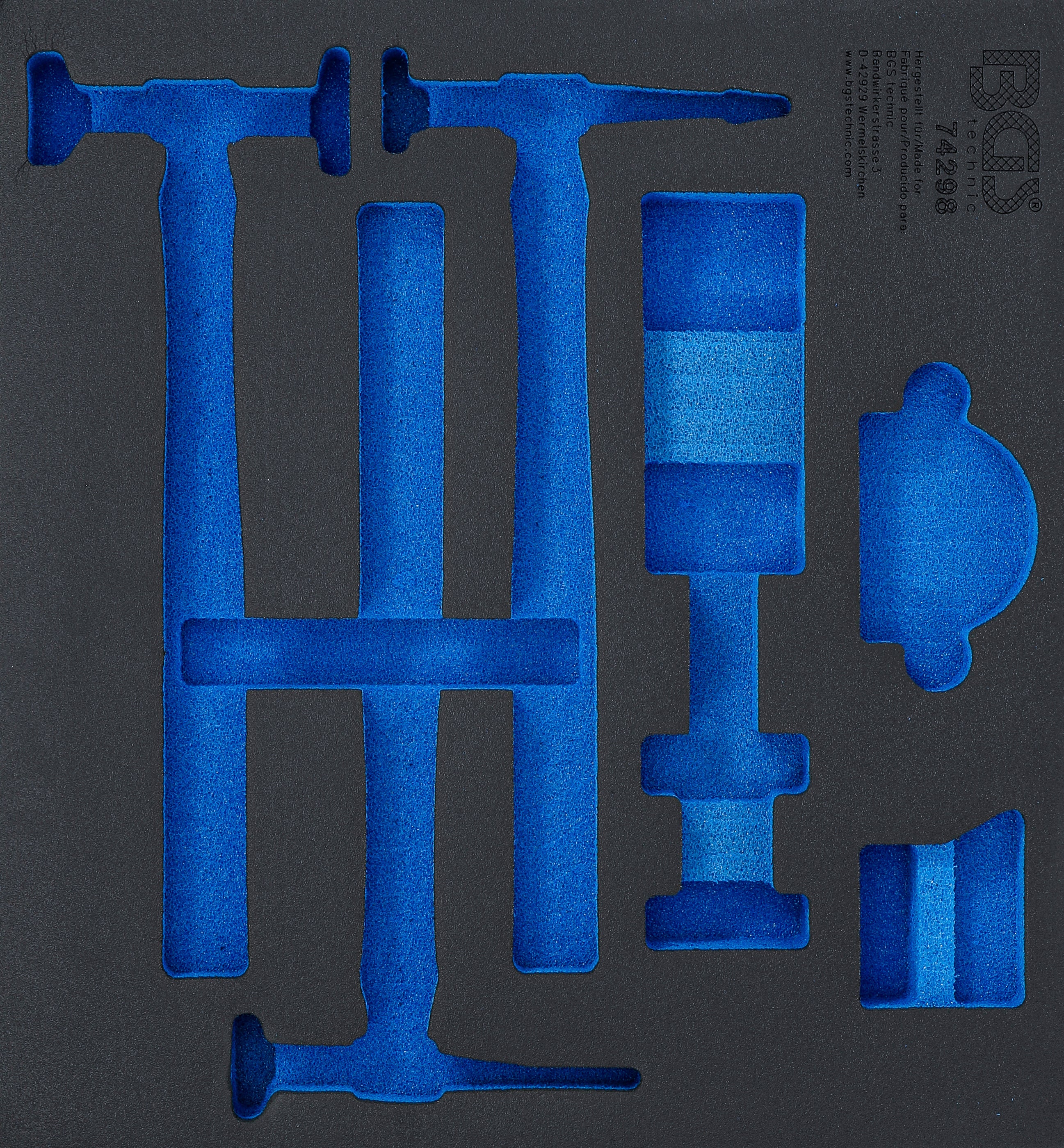 Verkstadsvagninlägg 2/3 | tom | för BGS 74298