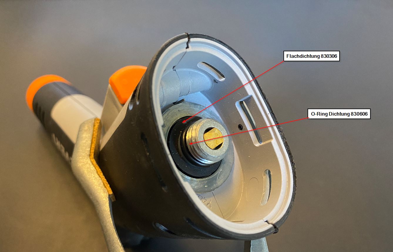 Packning (2 pack) apparat / blå gasolflaska